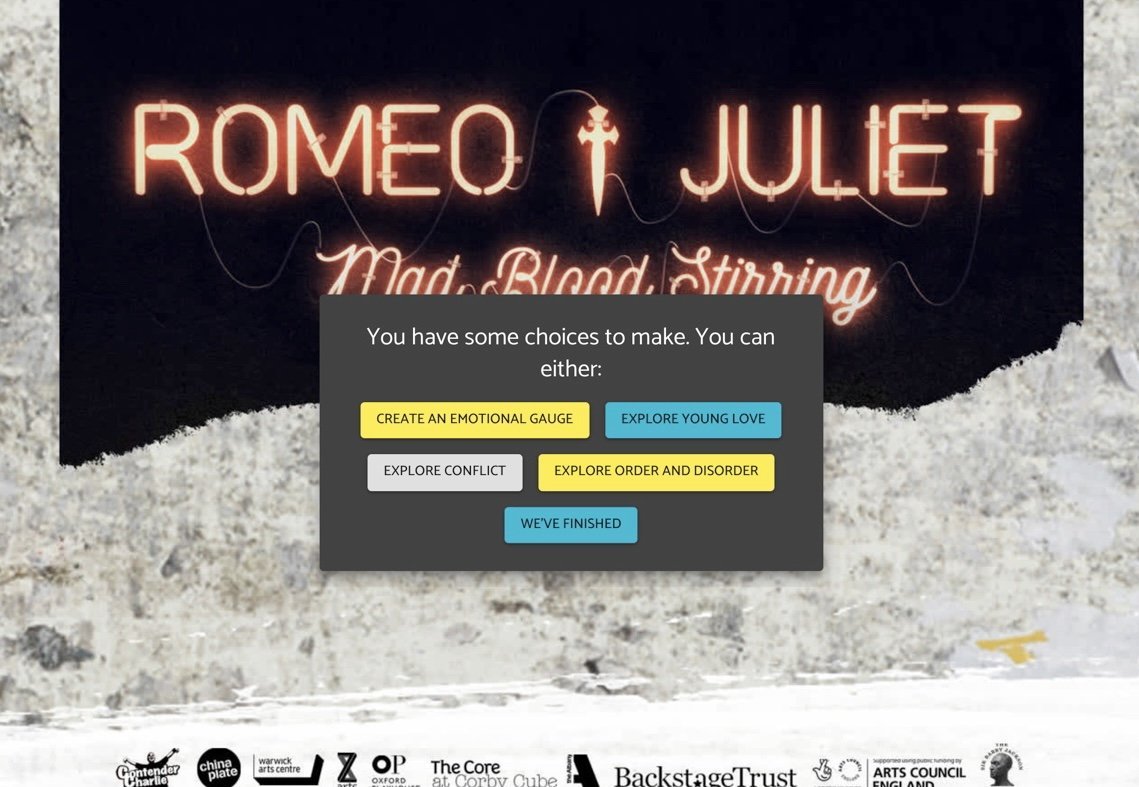 Romeo and Juliet for KS2 and KS3: An Interactive guide for Students and  Teachers — Prospero