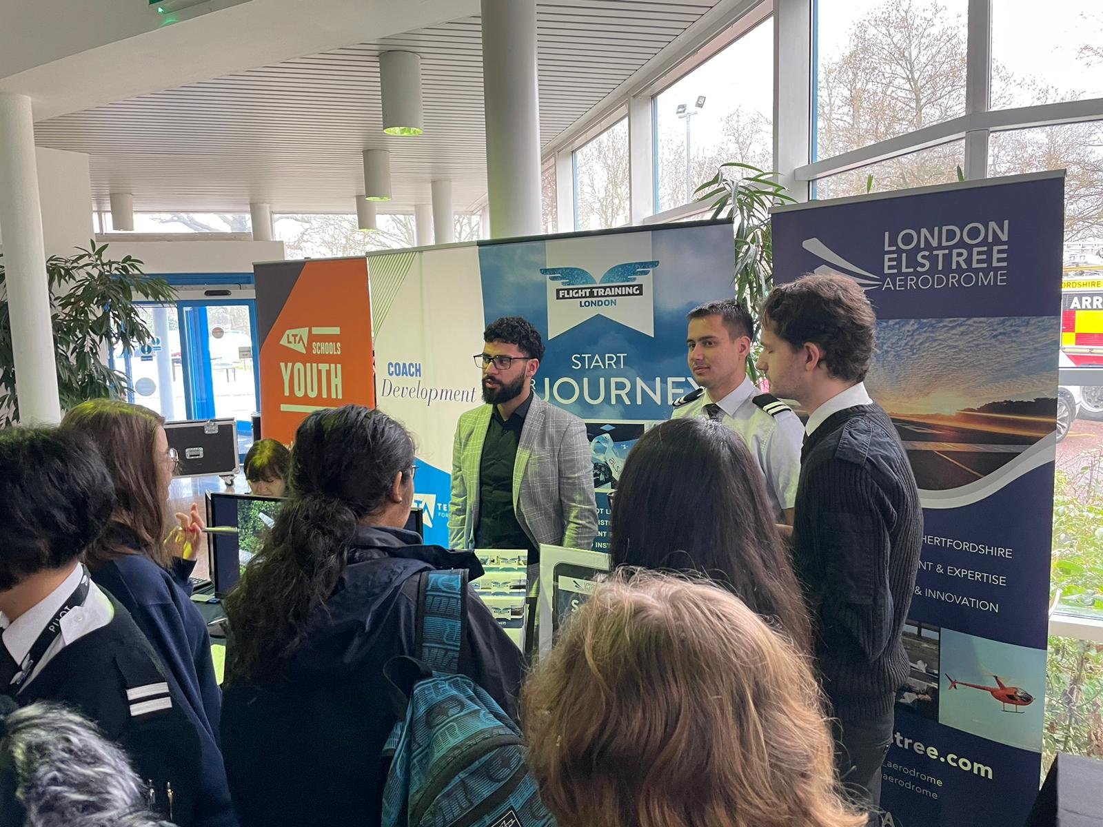 London Elstree showcasing aviation-related STEM careers directly with Hertfordshire students