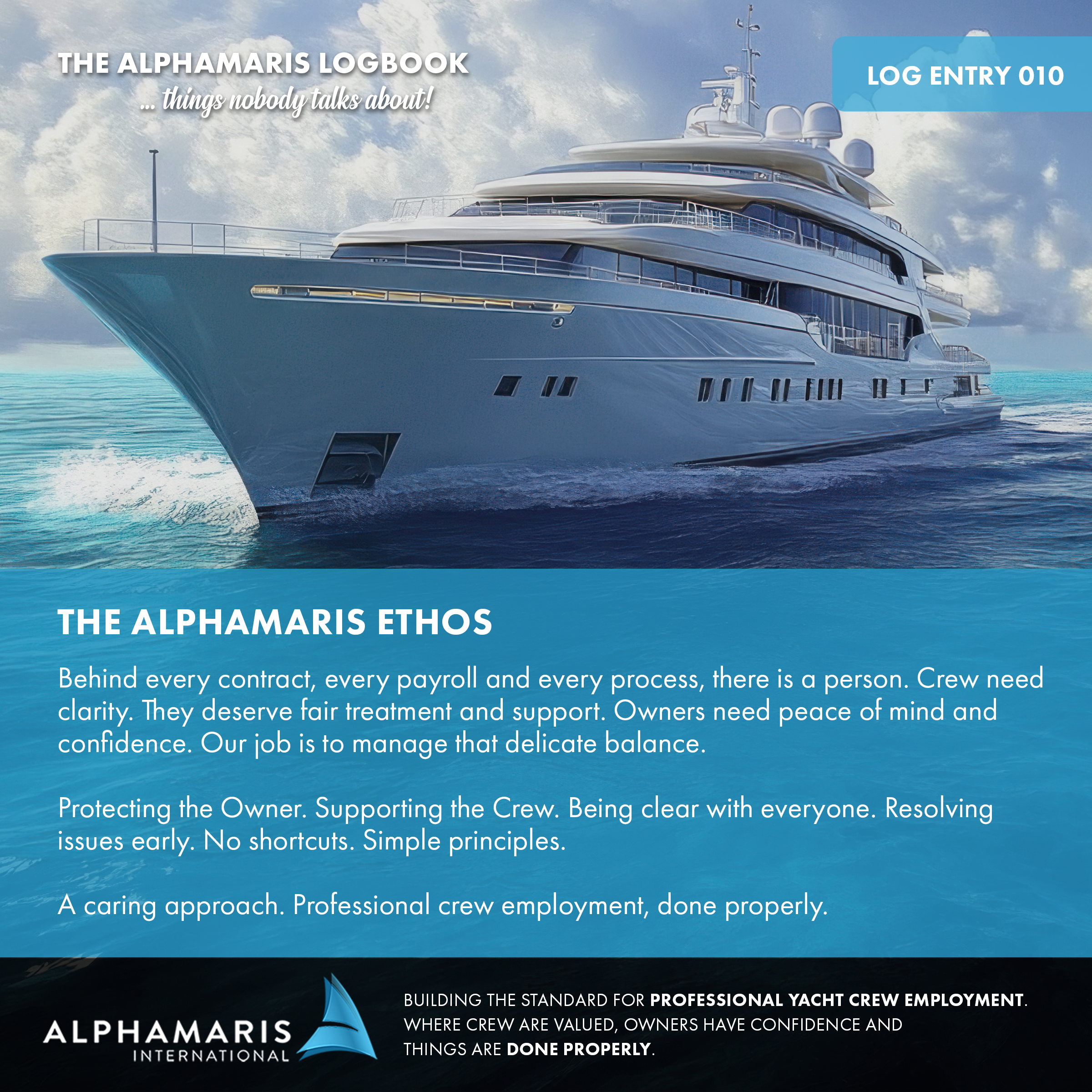 The Alphamaris Ethos