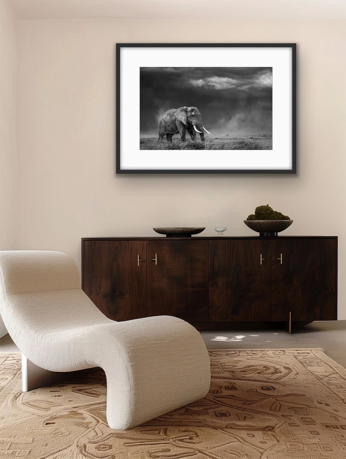 Elephant in Dust Sorm room.JPG