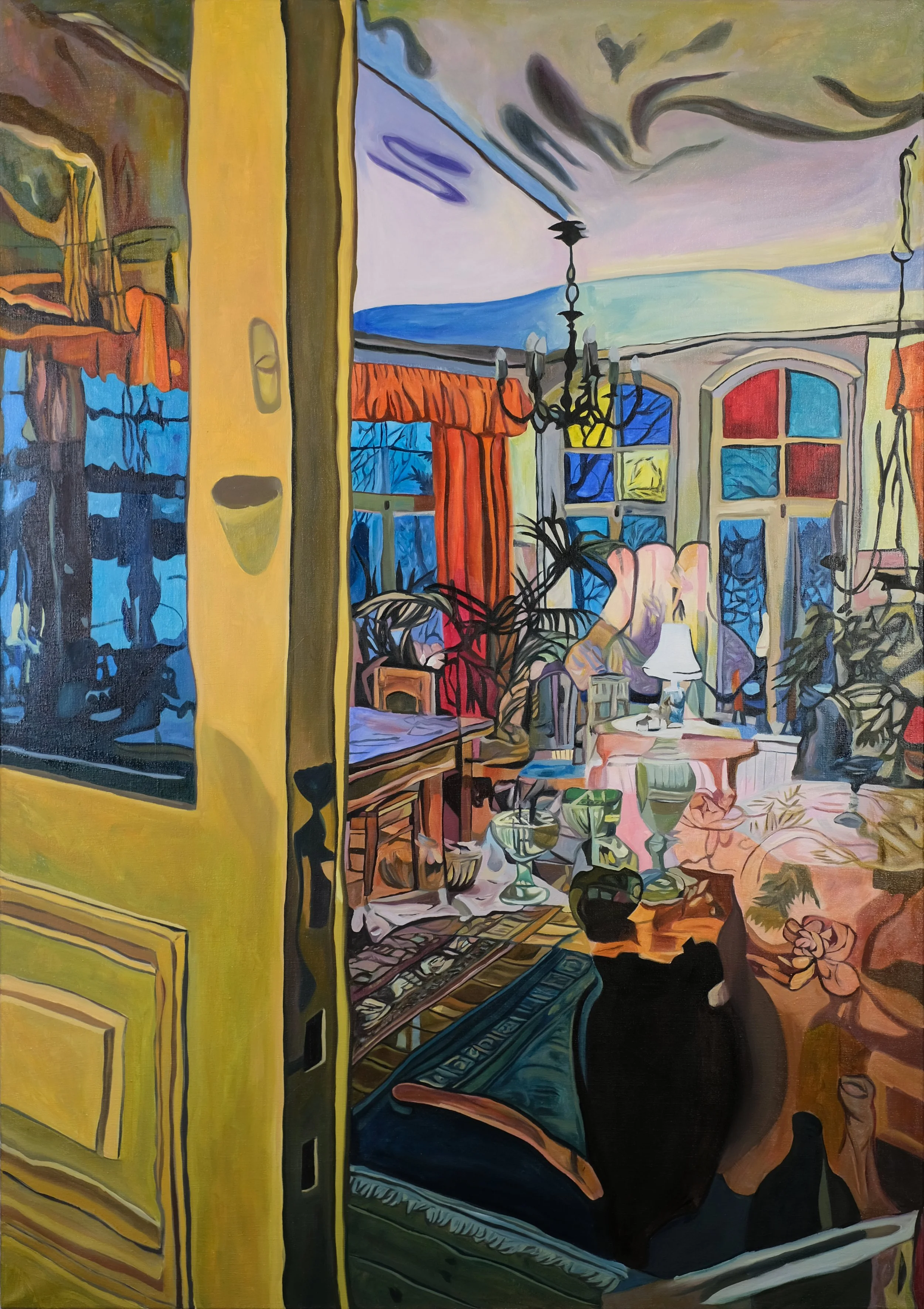 Familiar, 142x100cm, oil on linen, 2025