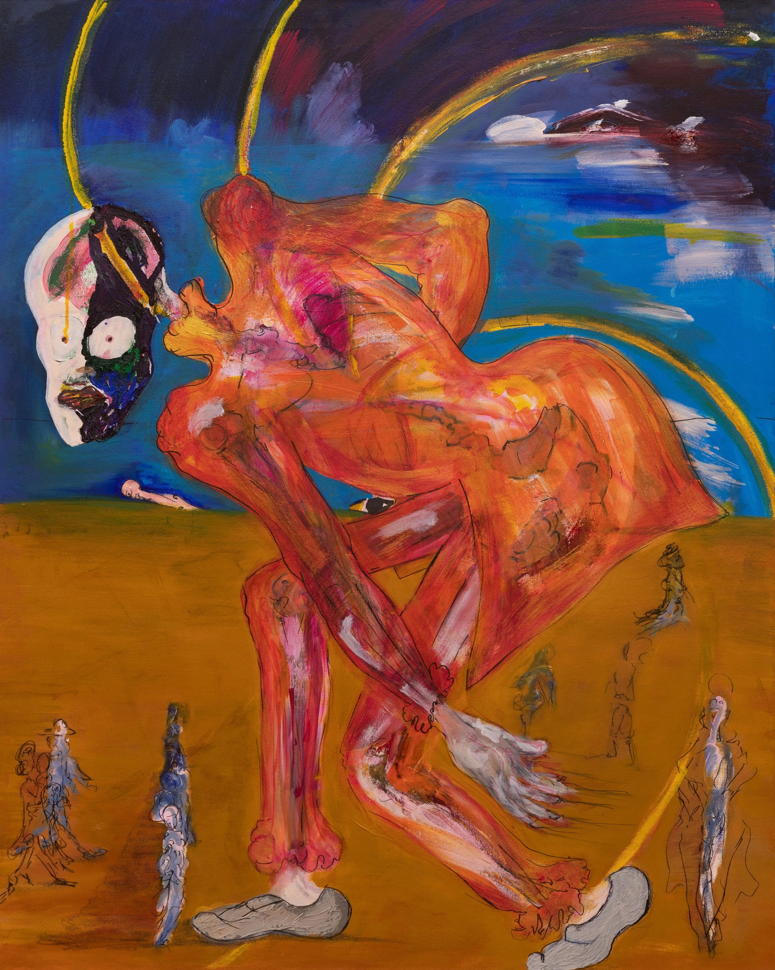 Stranger 2020 mixedmedia on Canvas 100x80cm.jpg