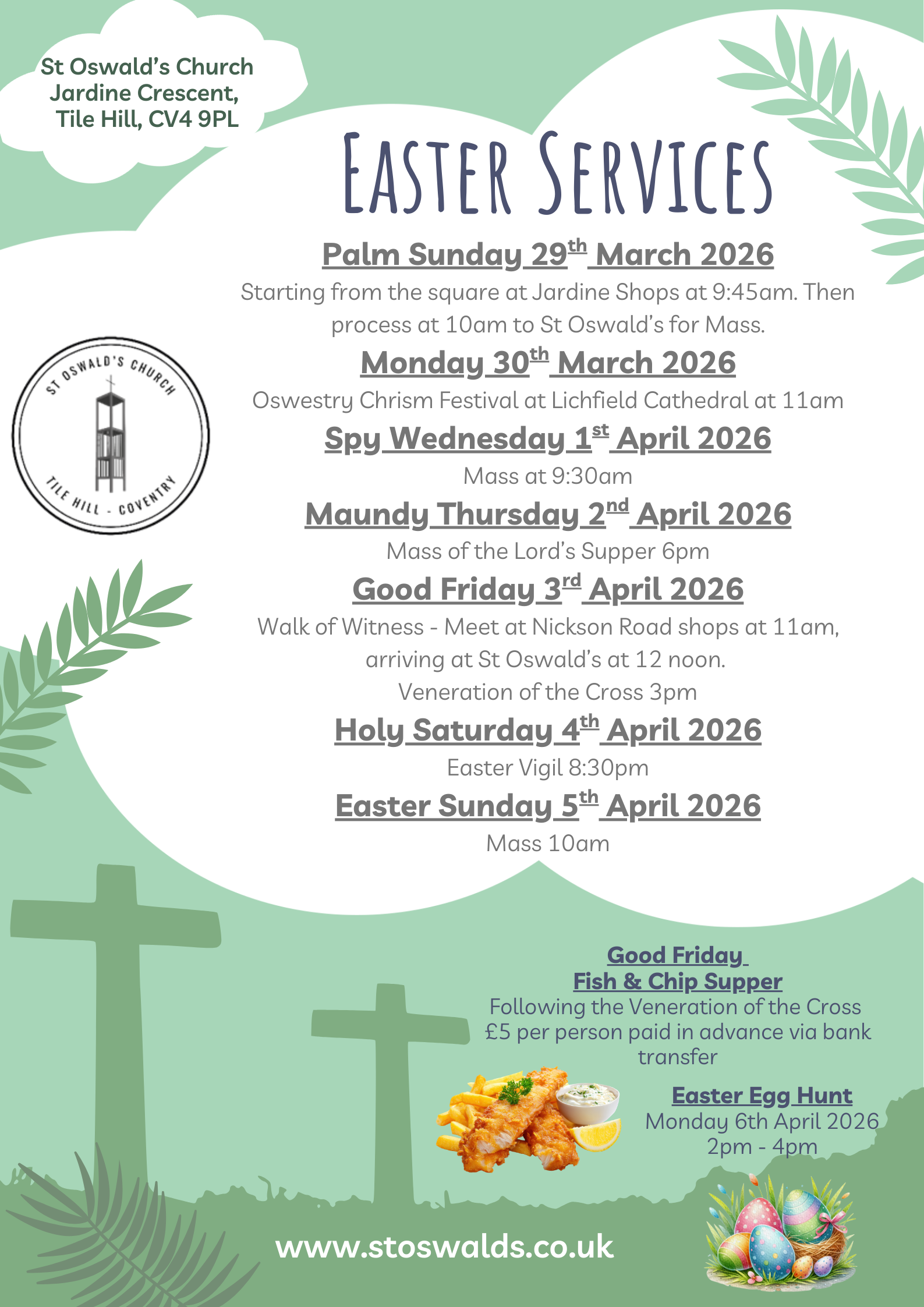 Easter at St Oswald’s