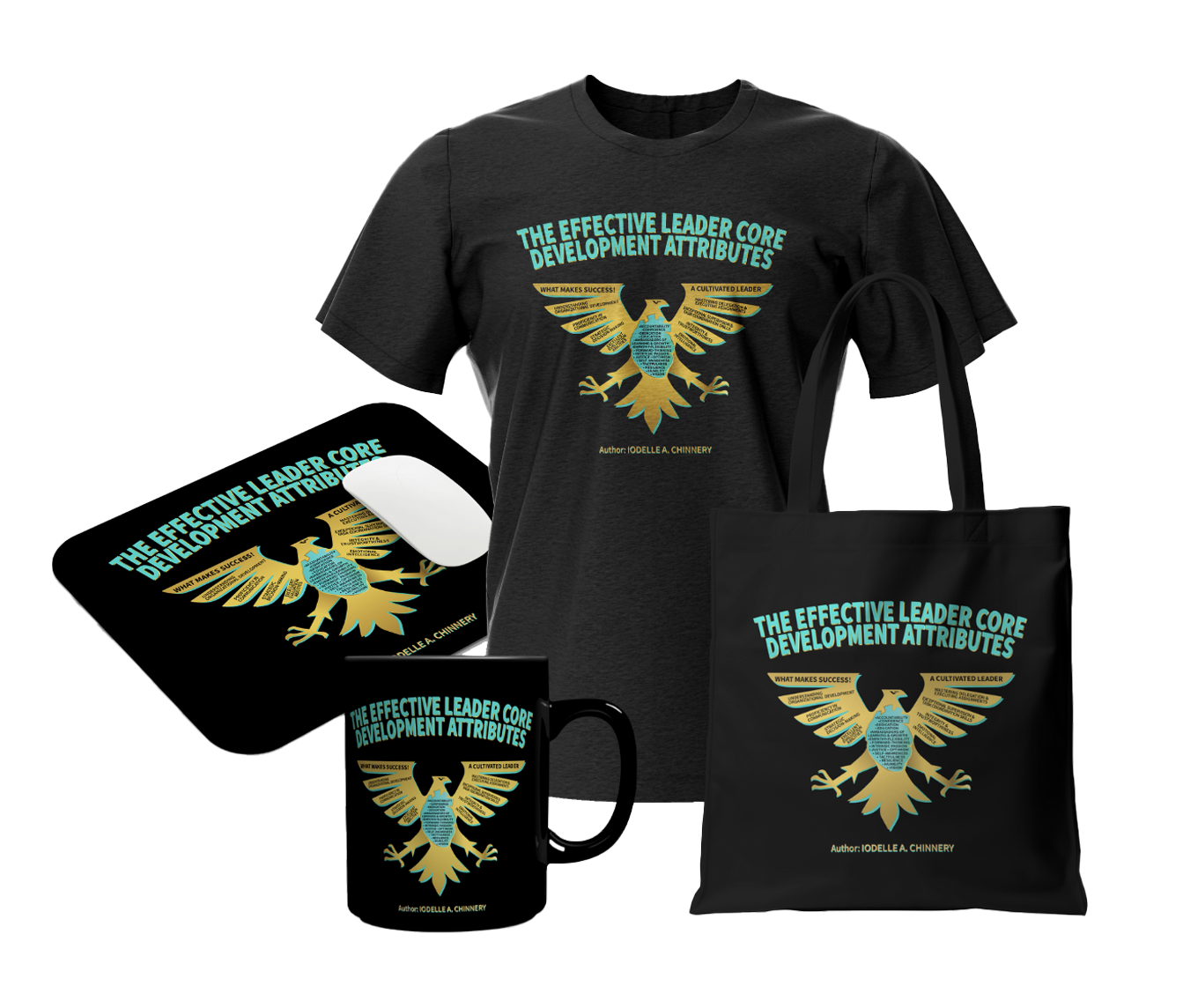 Black -Effective Leader Bundle - 4 Items