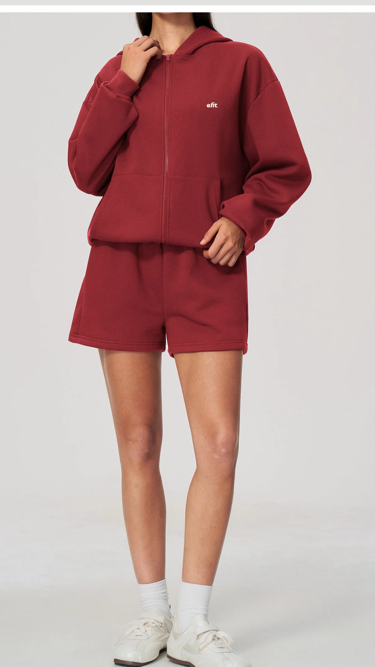 Short Burgundy ON THE GO!
