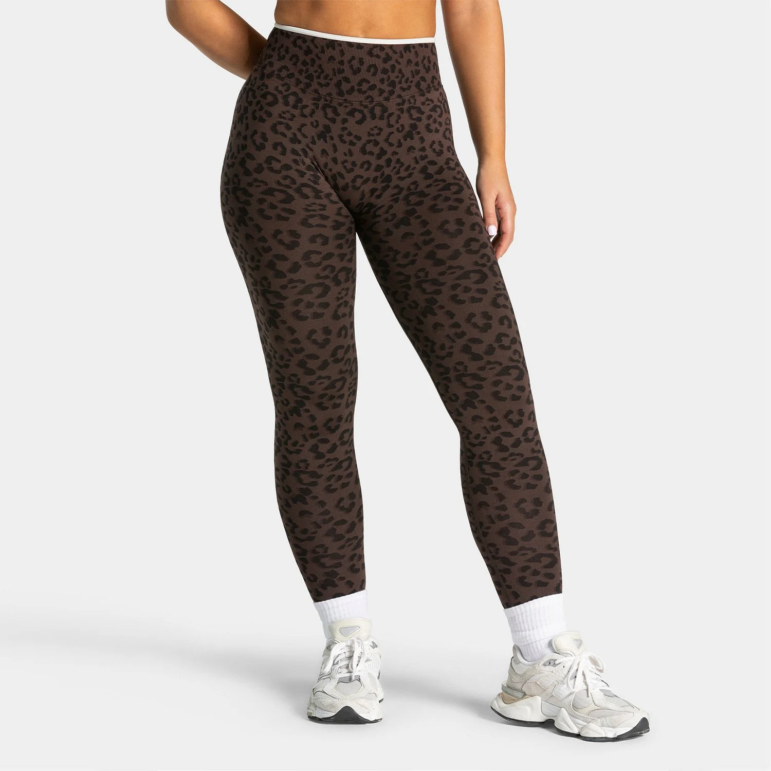 PRE-ORDER Legging Brown Leopard
