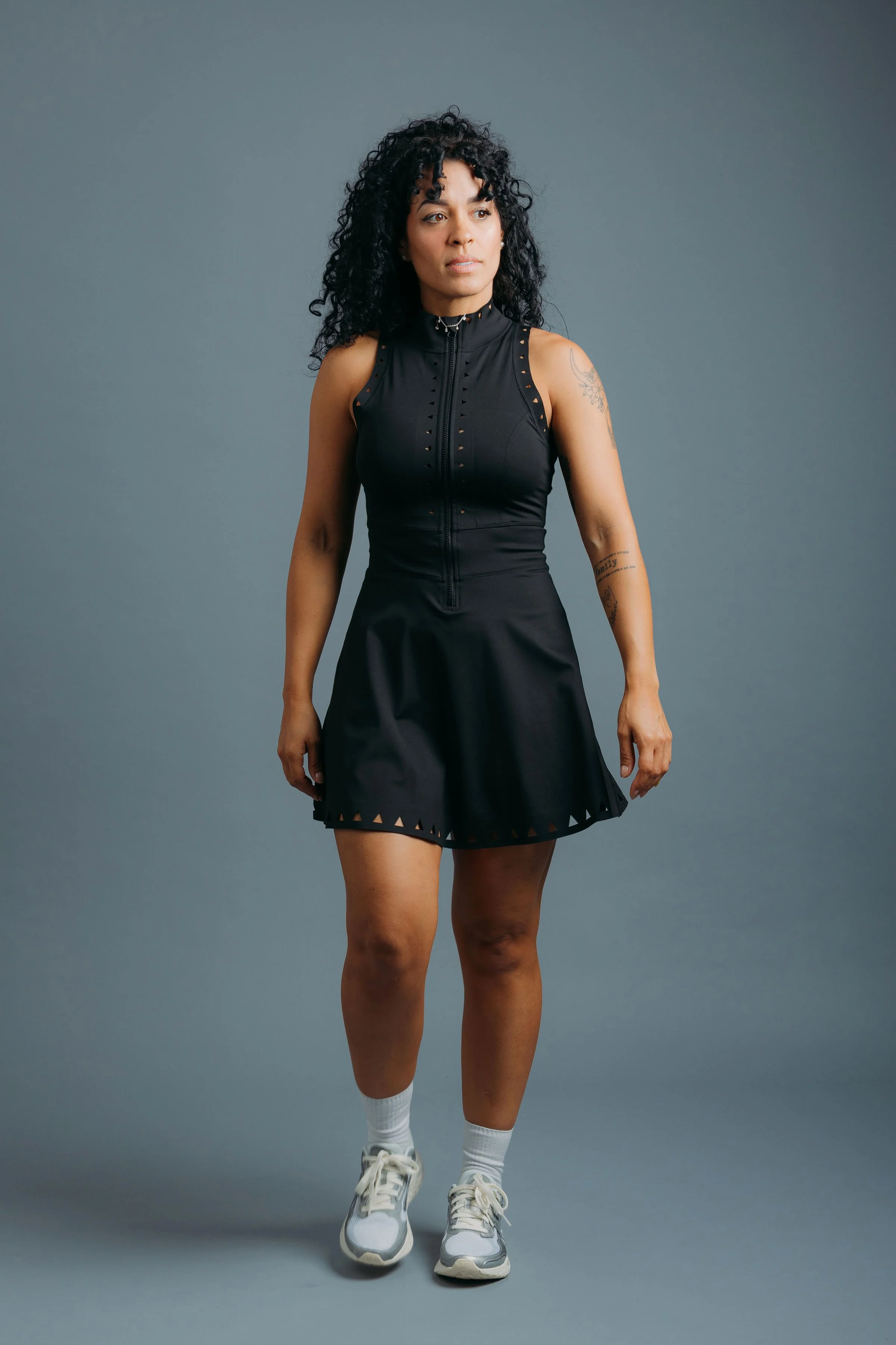 Run & Sun Black Dress