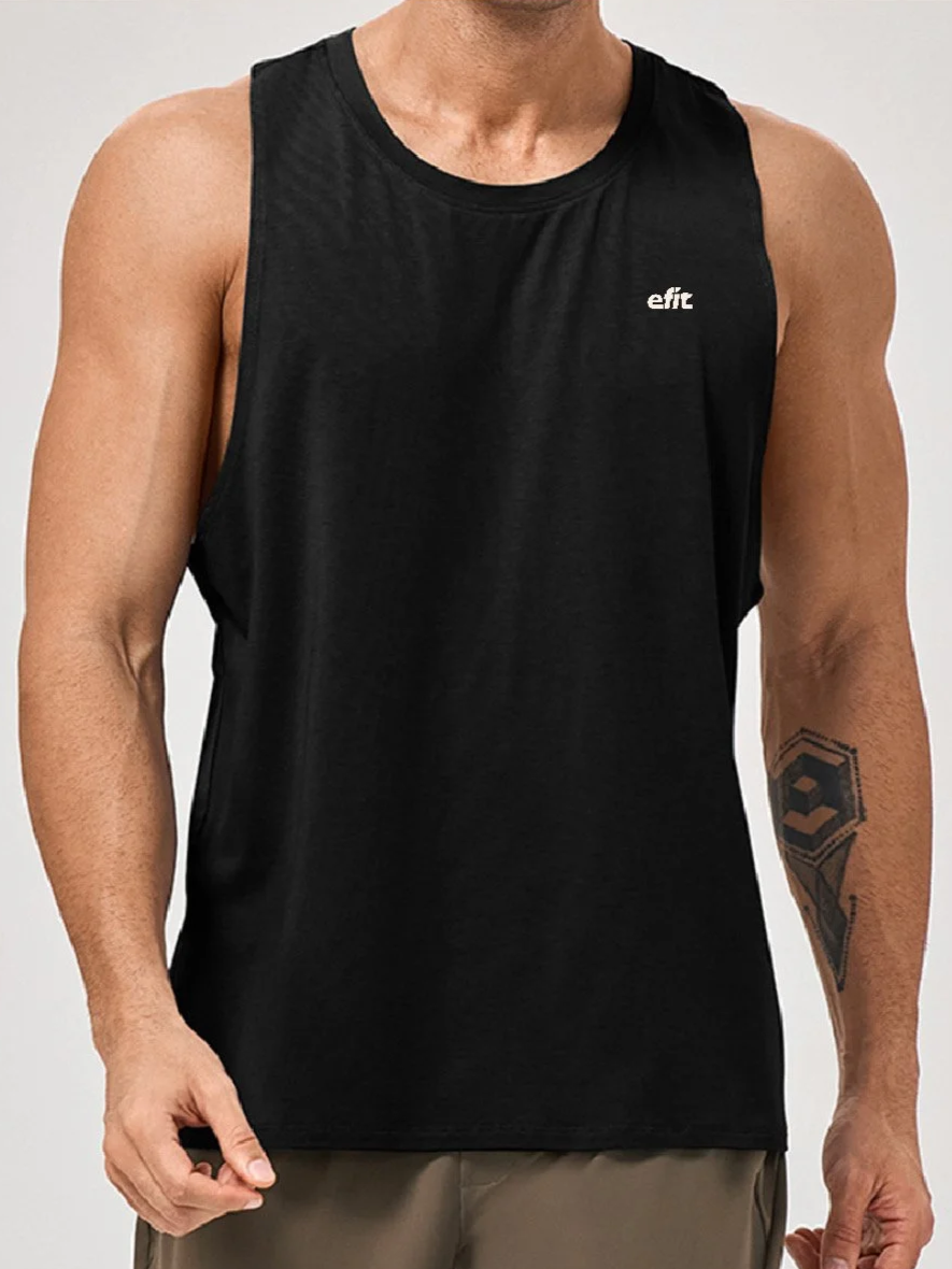 Core Flex Male Tank Black
