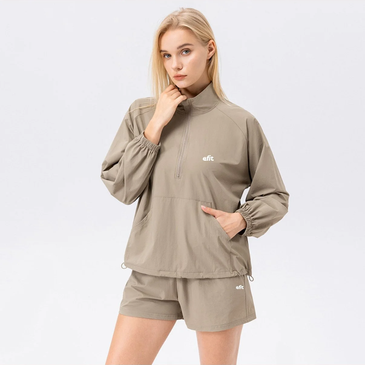 Summer Collection Half-Zip Jacket