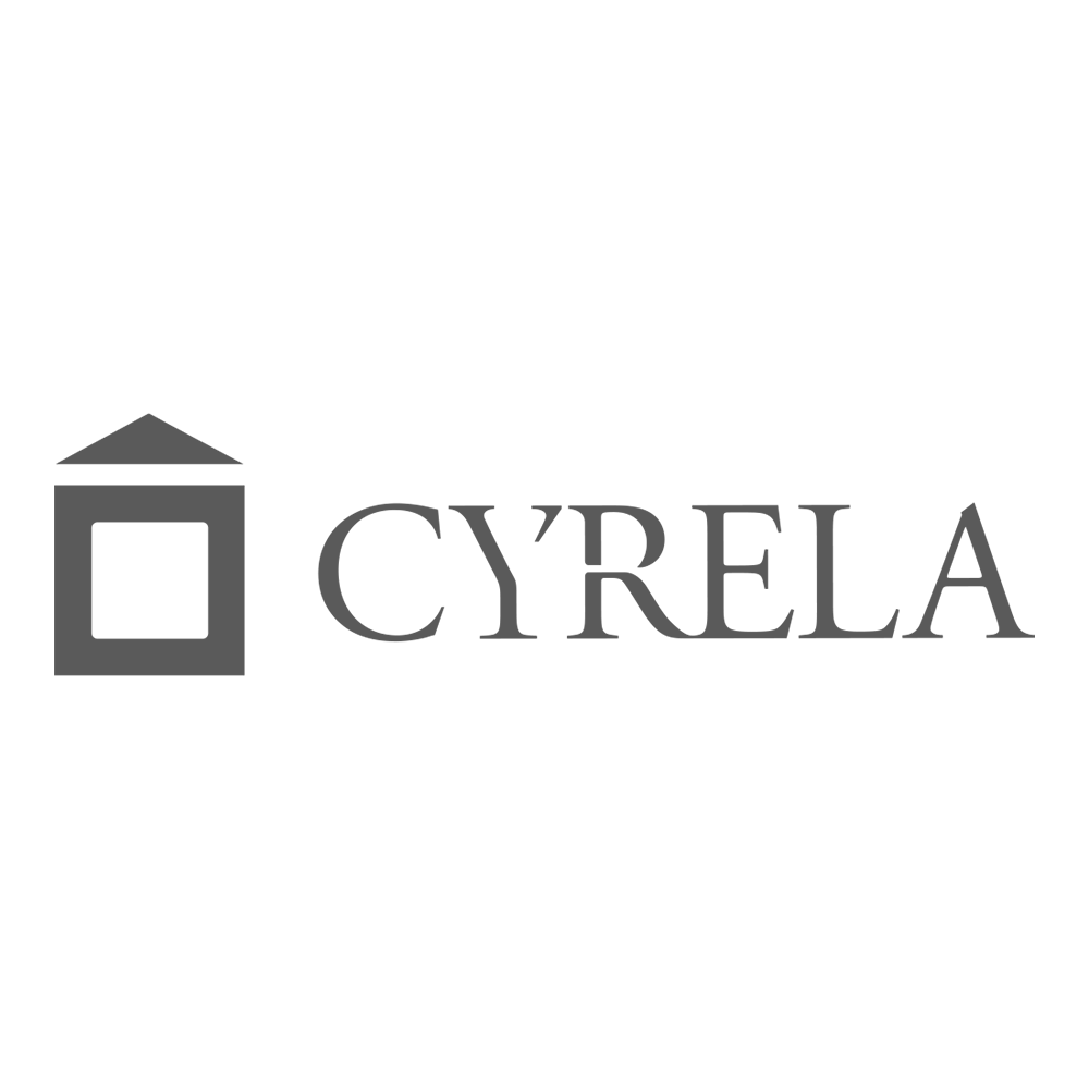 Logo featuring a house icon and the text 'C'YRELA' in stylized font.