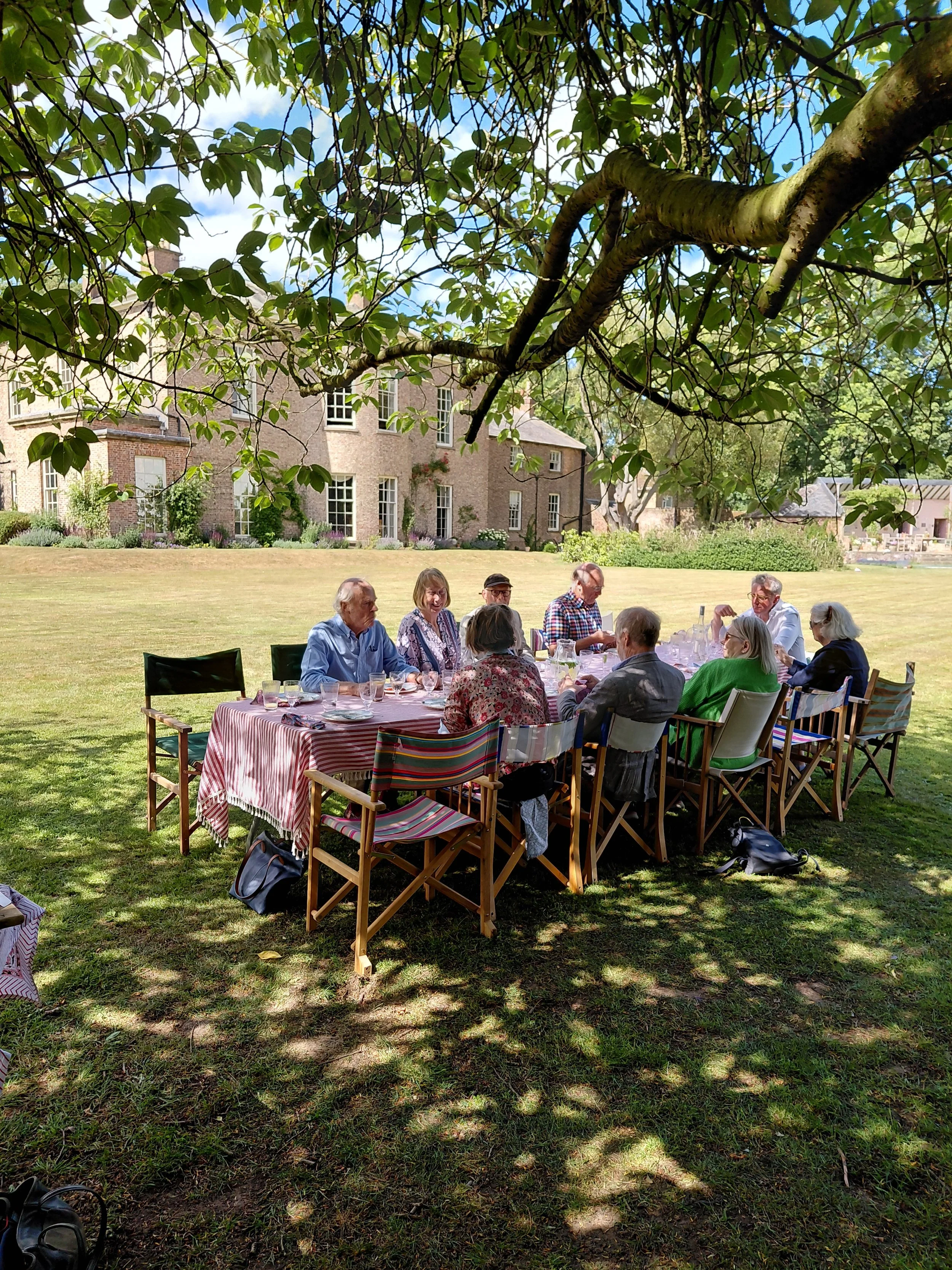Lunch at Brockfield Hall