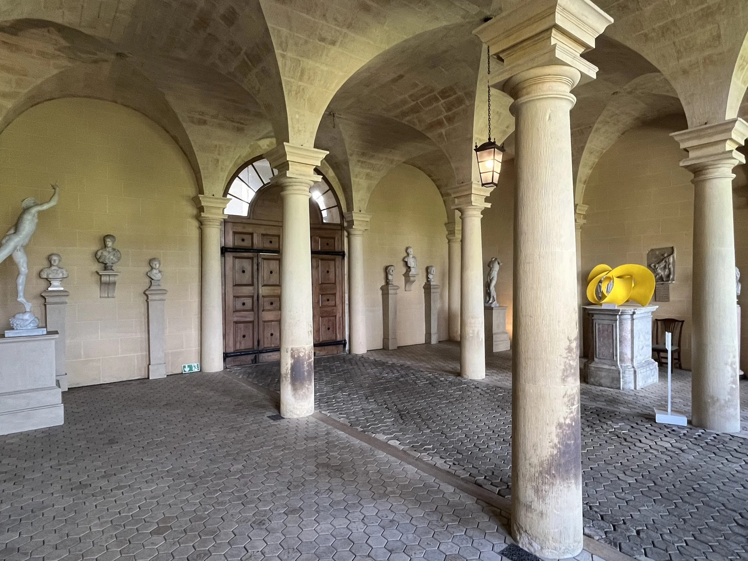 Hovingham Hall, entrance Hall
