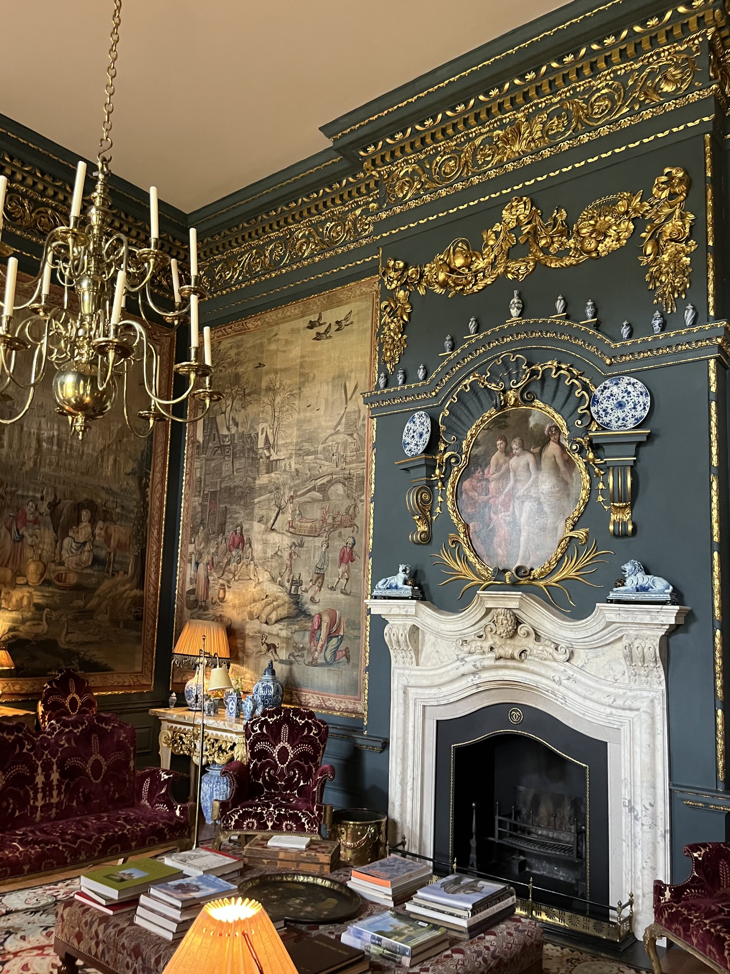 Castle Howard, The Tapestry Drawing Room created in 2025