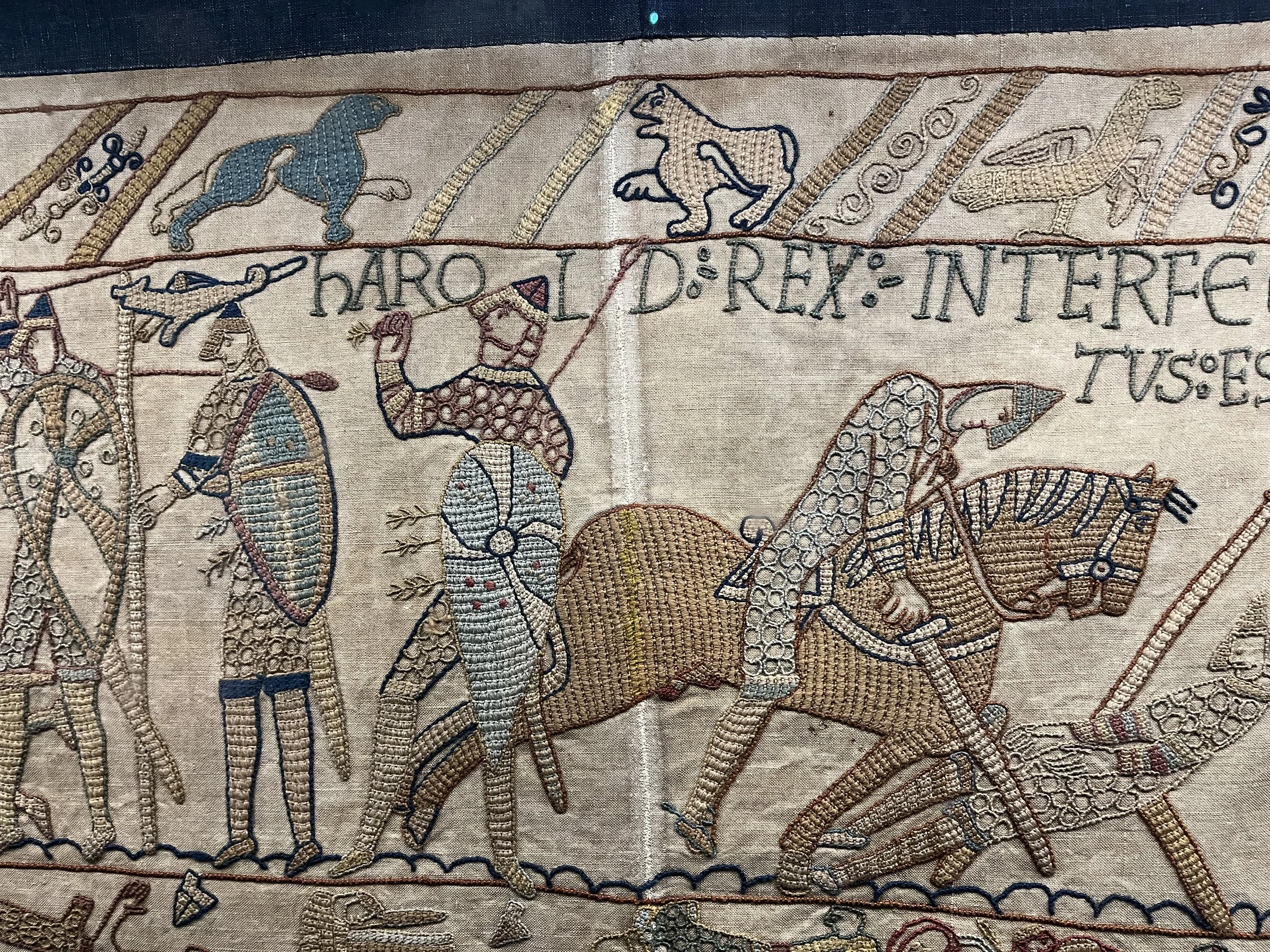 the killing of Harold by the Normans