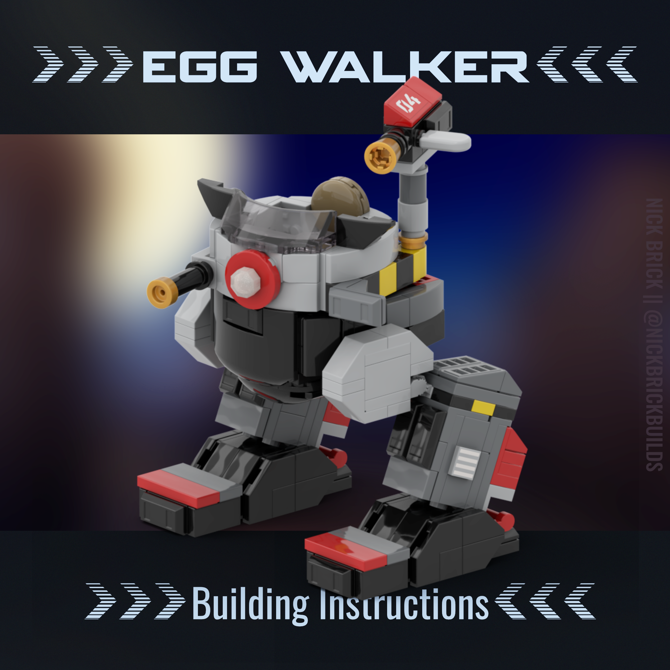 Free Building Instructions - Egg Walker