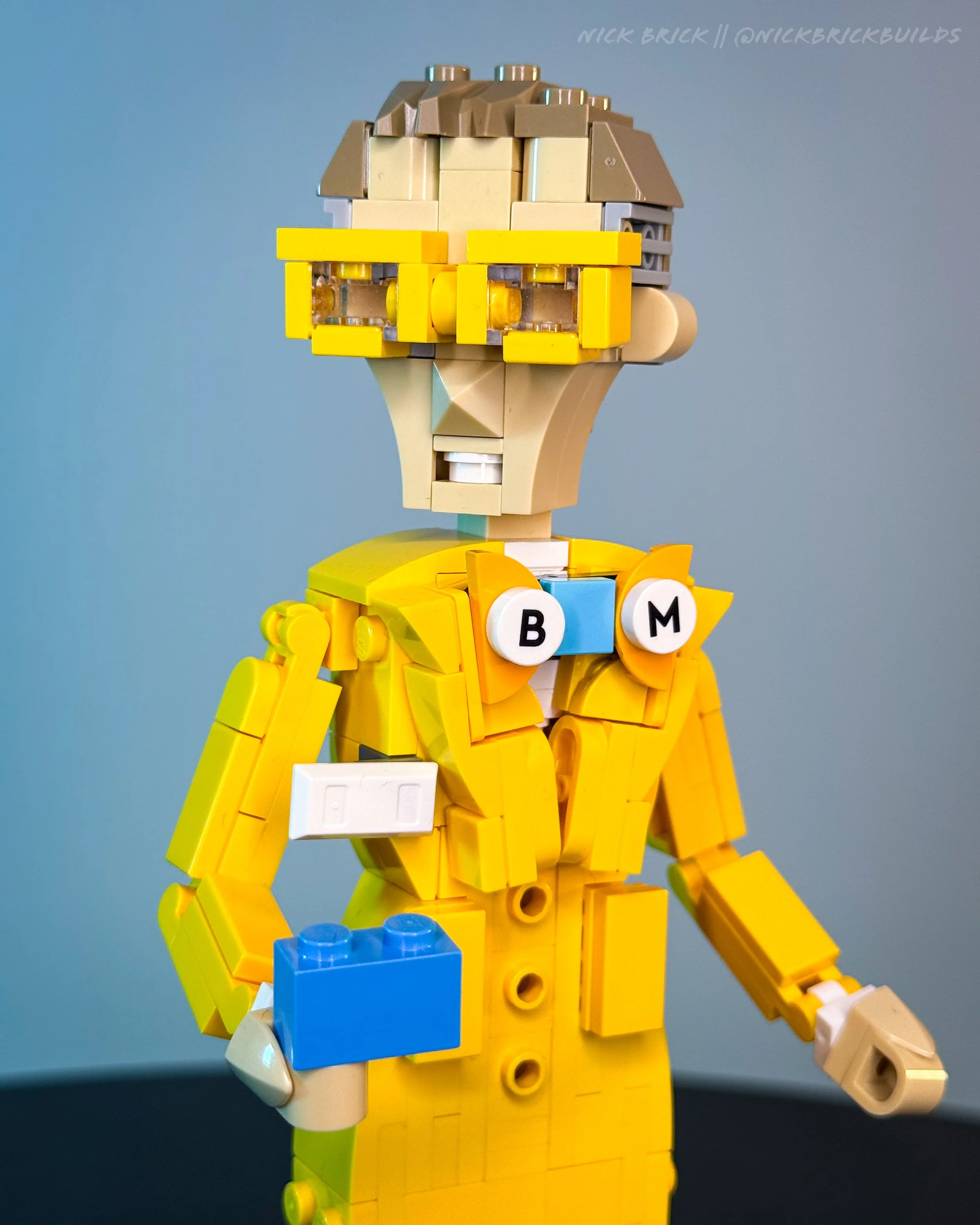 LEGO tribute to Bradley B. Bricks of Bricks & Minifigs Schaumburg
