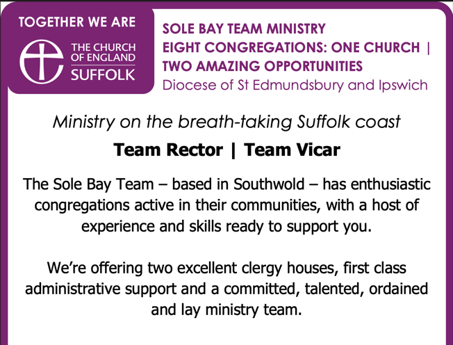 Clergy Opportunities