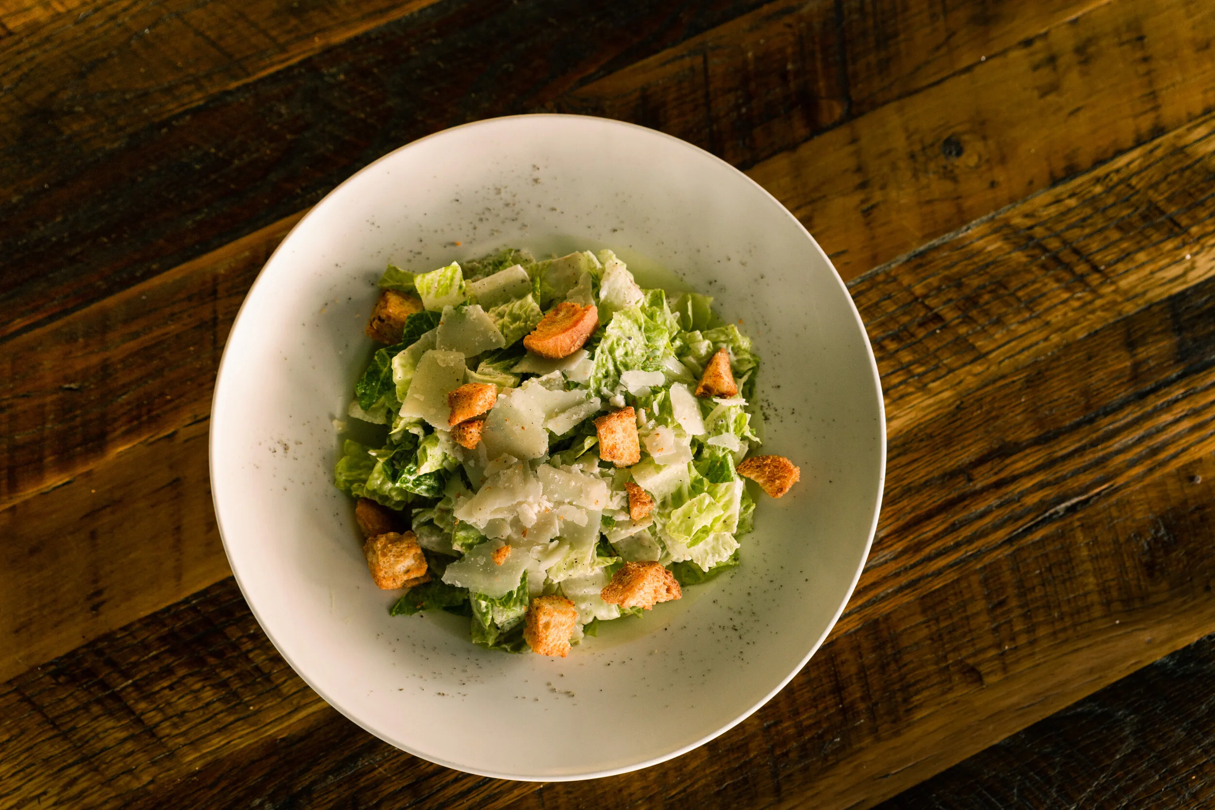 Fresh Caesar Salad.