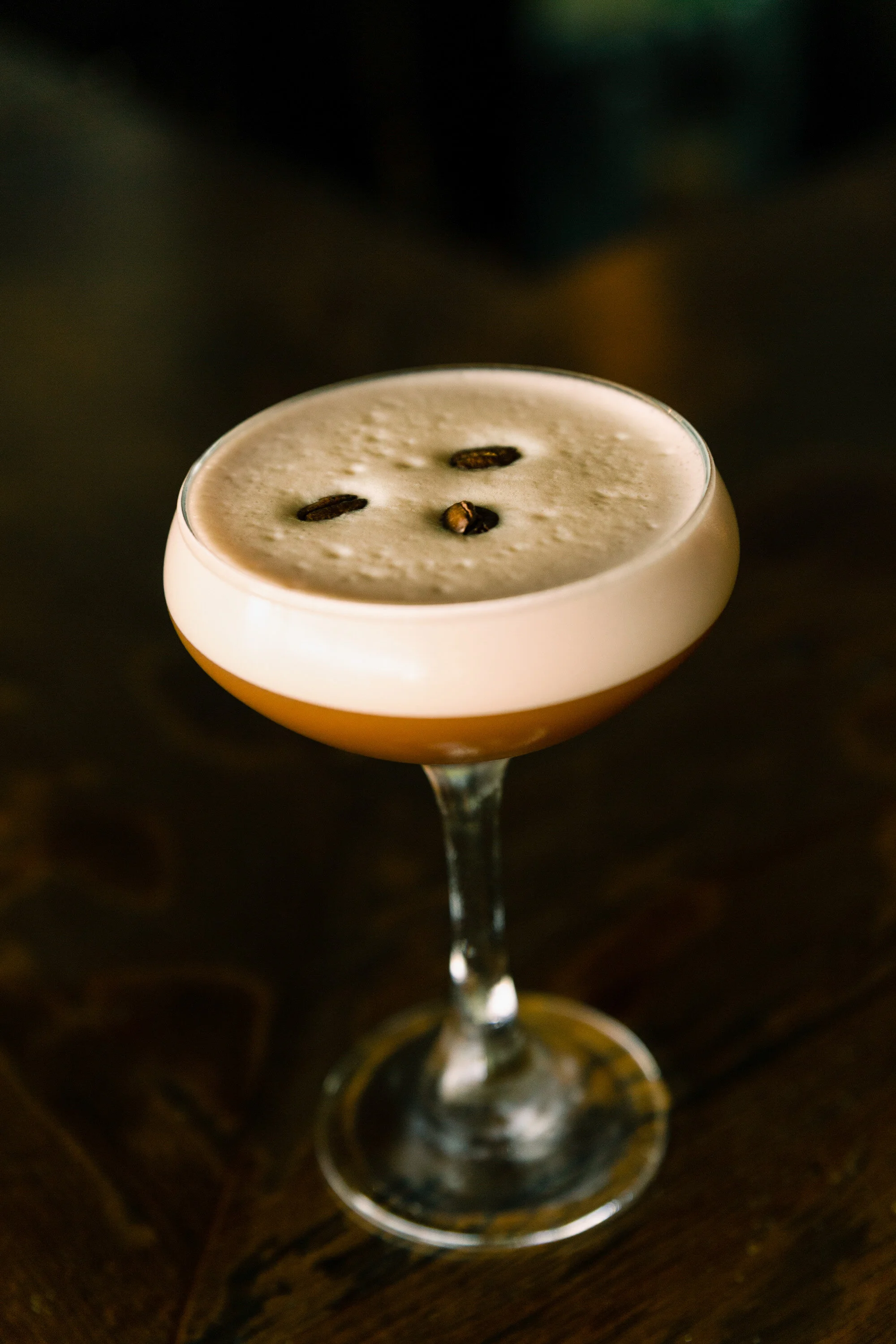 Espresso Martini Cocktail from our bar.