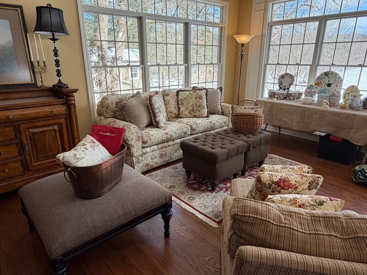 SPRING HAS SPRUNG EARLY! STIRLING/GOLD, WATERFORD, TRAVEL EPHEMERA, CLOTHING, LINENS, FULL KITCHEN &amp; GARAGE