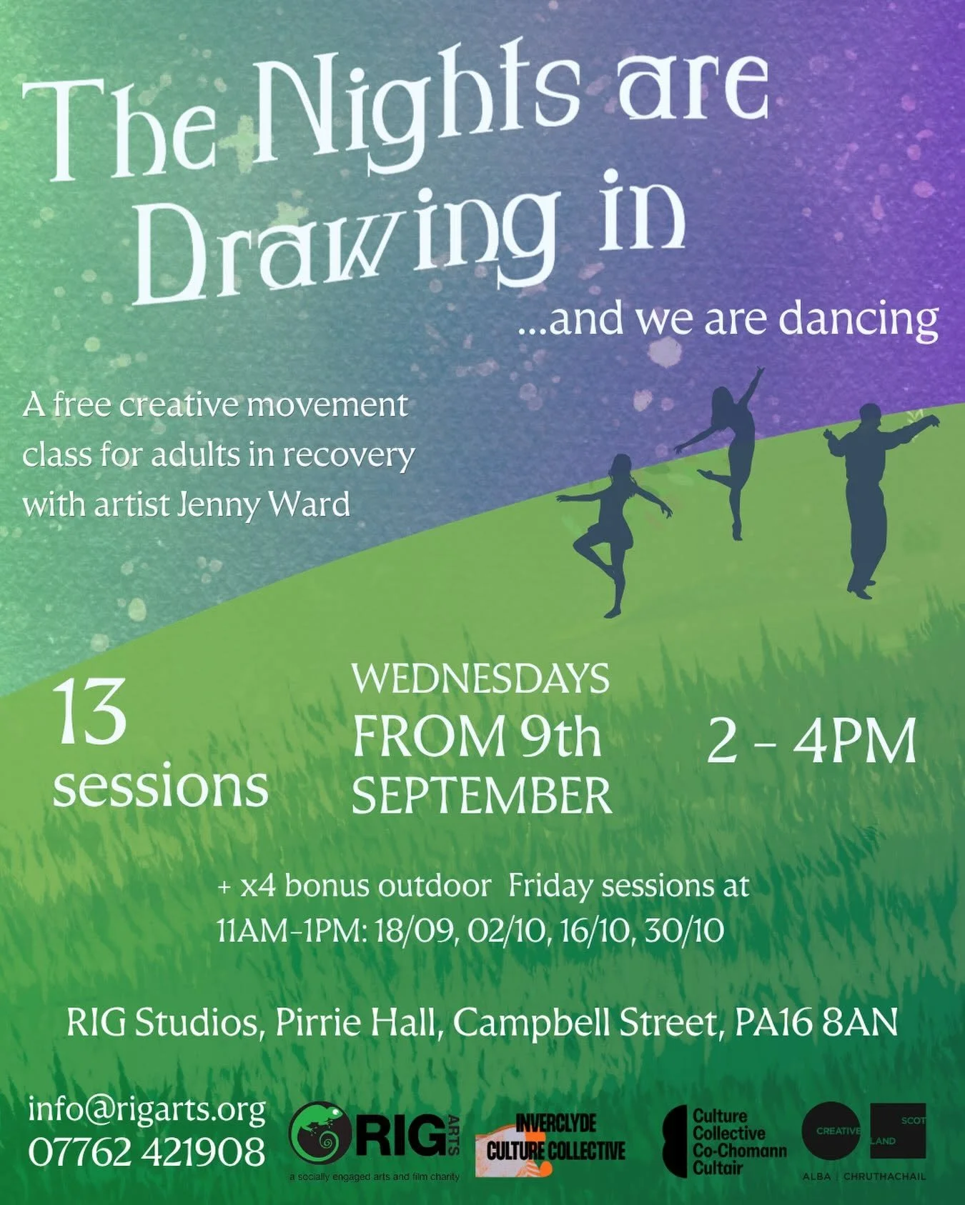The Nights are Drawing in (And We are Dancing)
