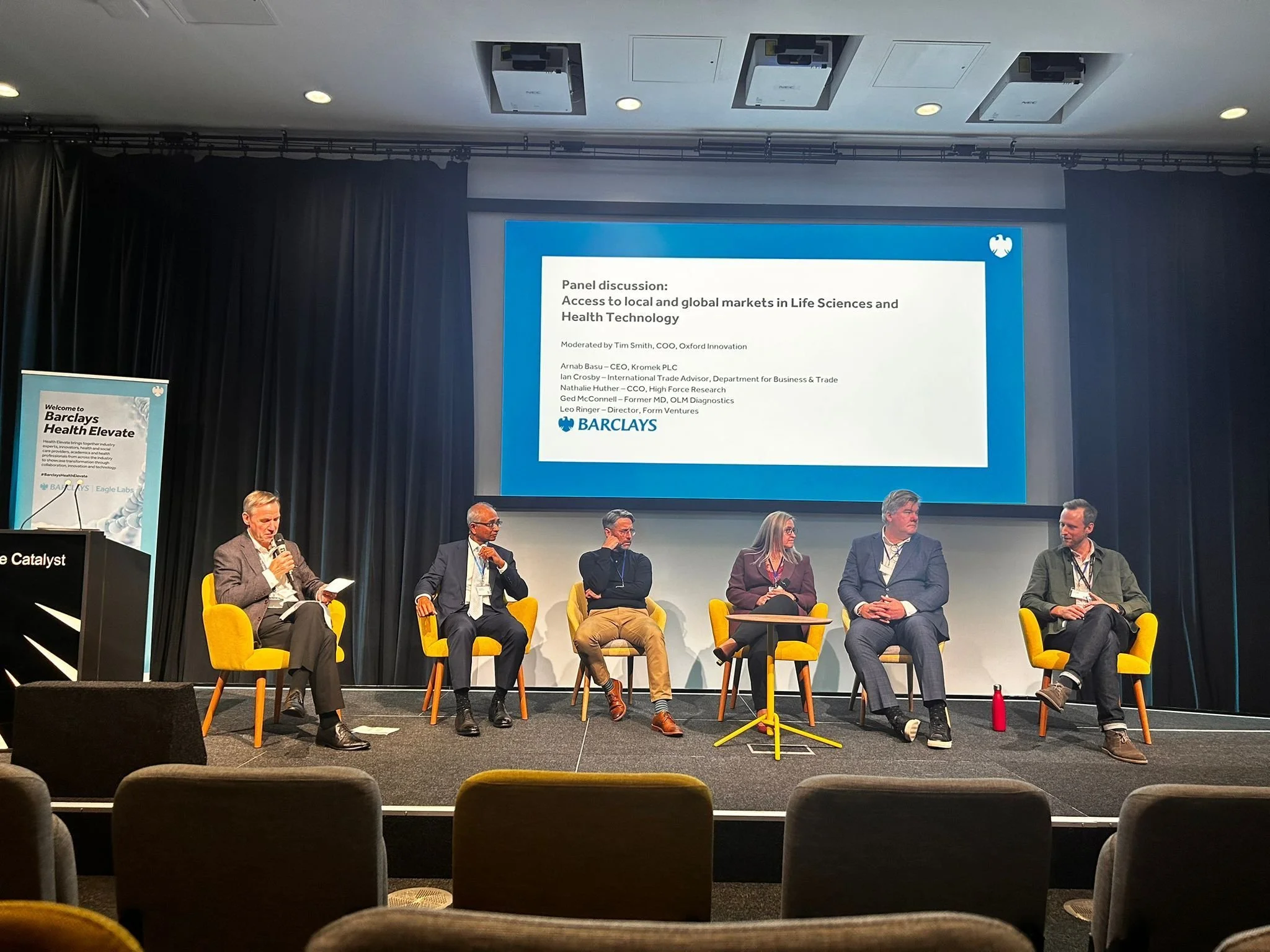 Leo joins Health Elevate panel in Newcastle
