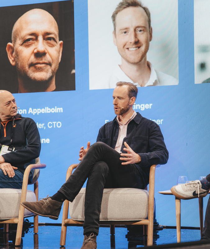 Leo on stage at Latitude59