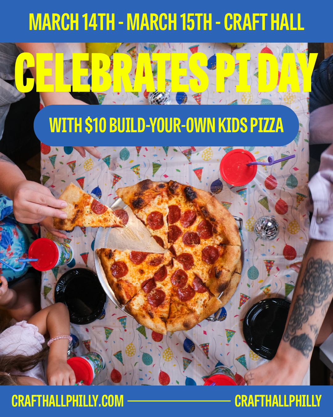 Pi Day Pizza Party