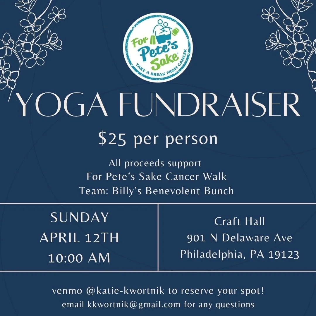 Yoga Fundraiser Benefiting For Pete's Sake