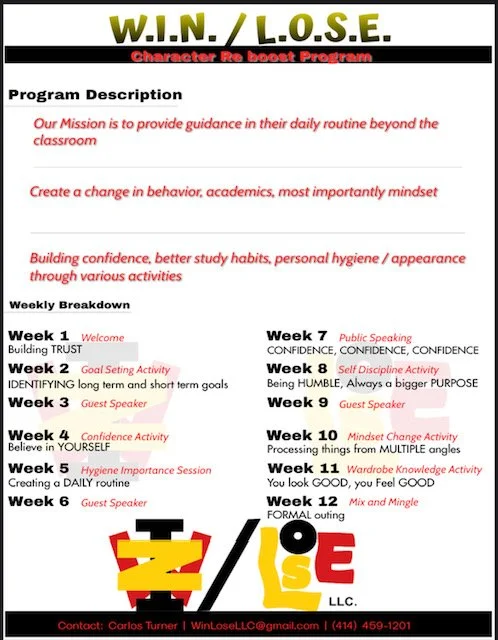 WIN/LOSE Character Re-Boost Program