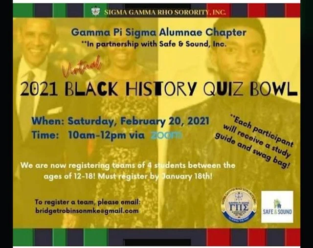 WIN/LOSE Black History Quiz Bowl