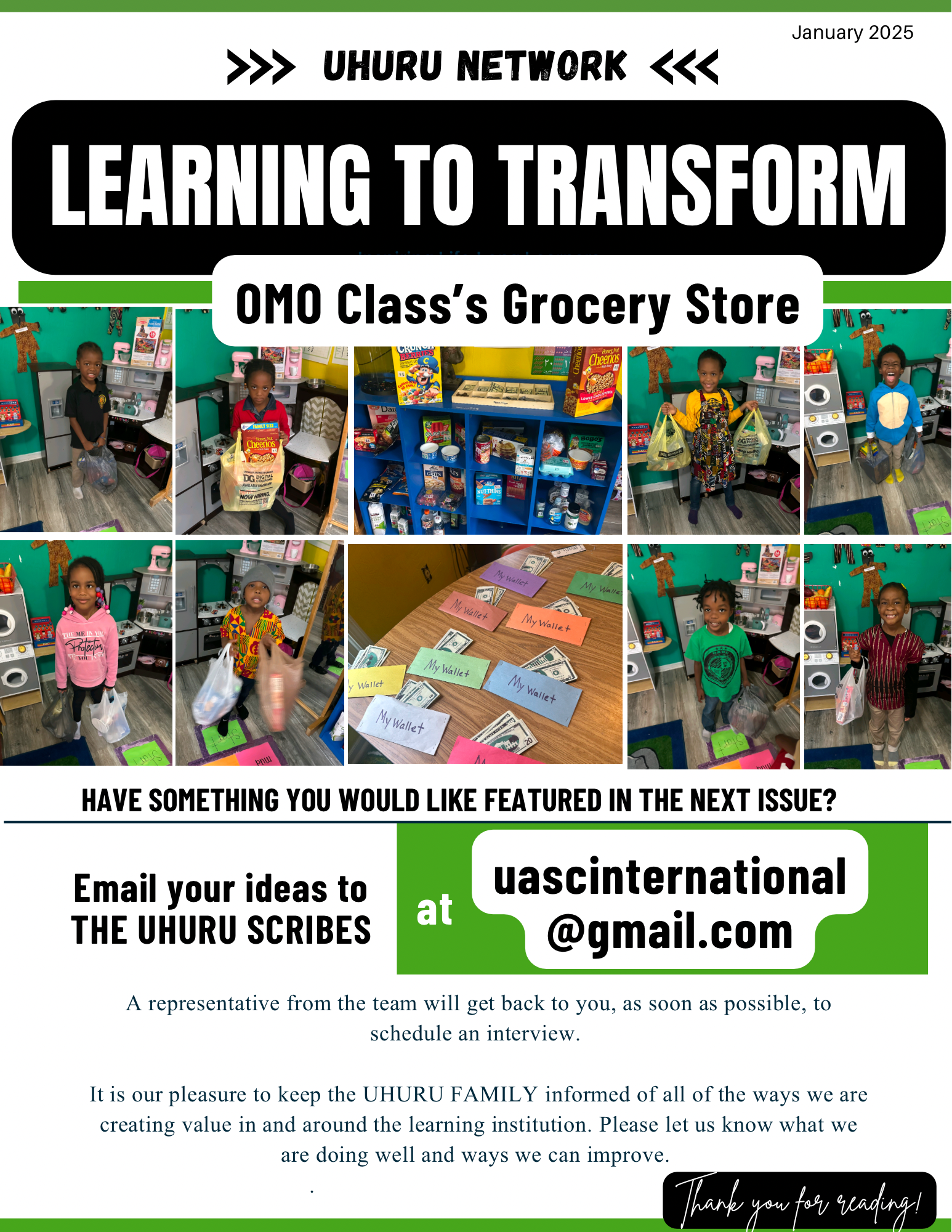 THE SCRIBES OF UHURU Issue #5 - Learning to Transform!.png