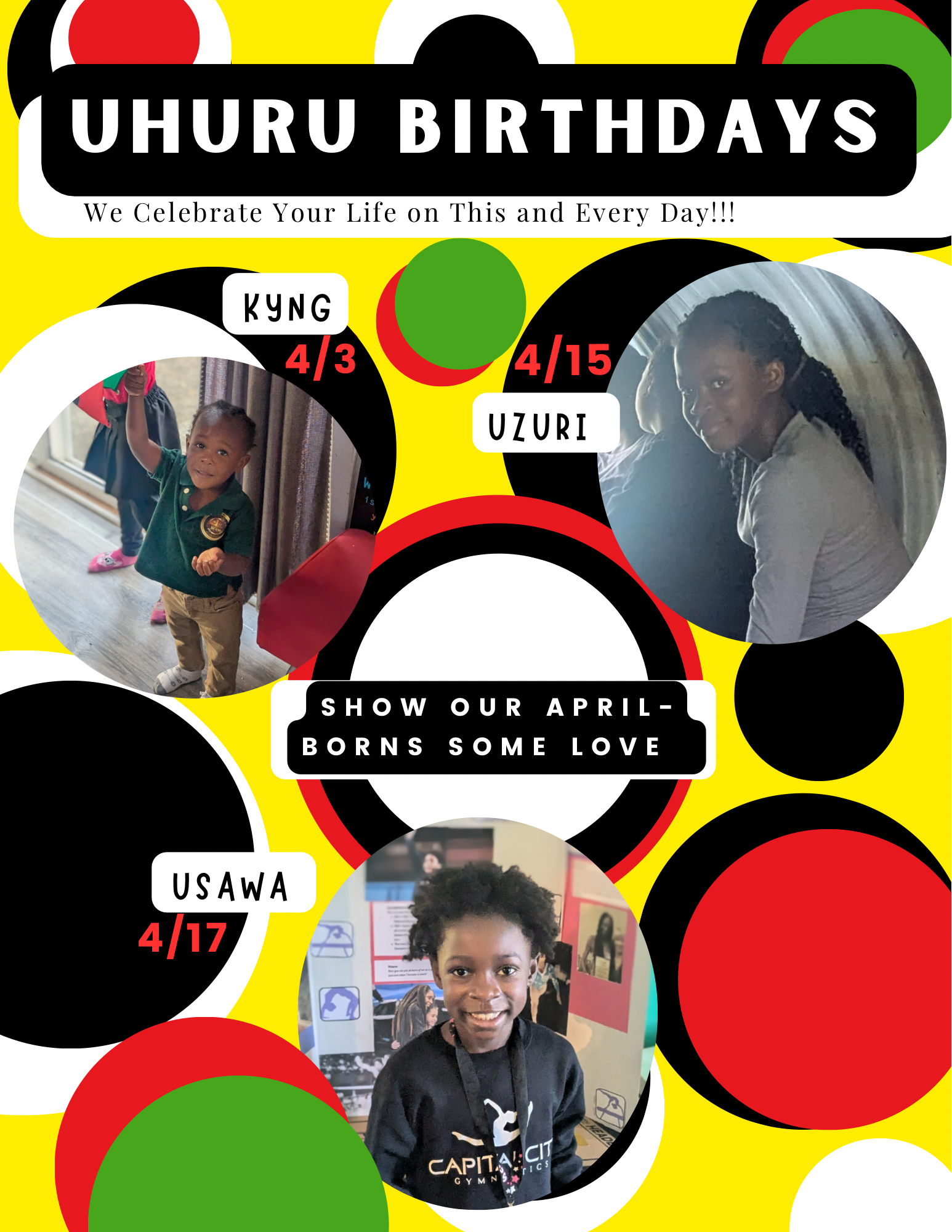 THE SCRIBES OF UHURU Issue #8 - APRIL Birthdays!.png