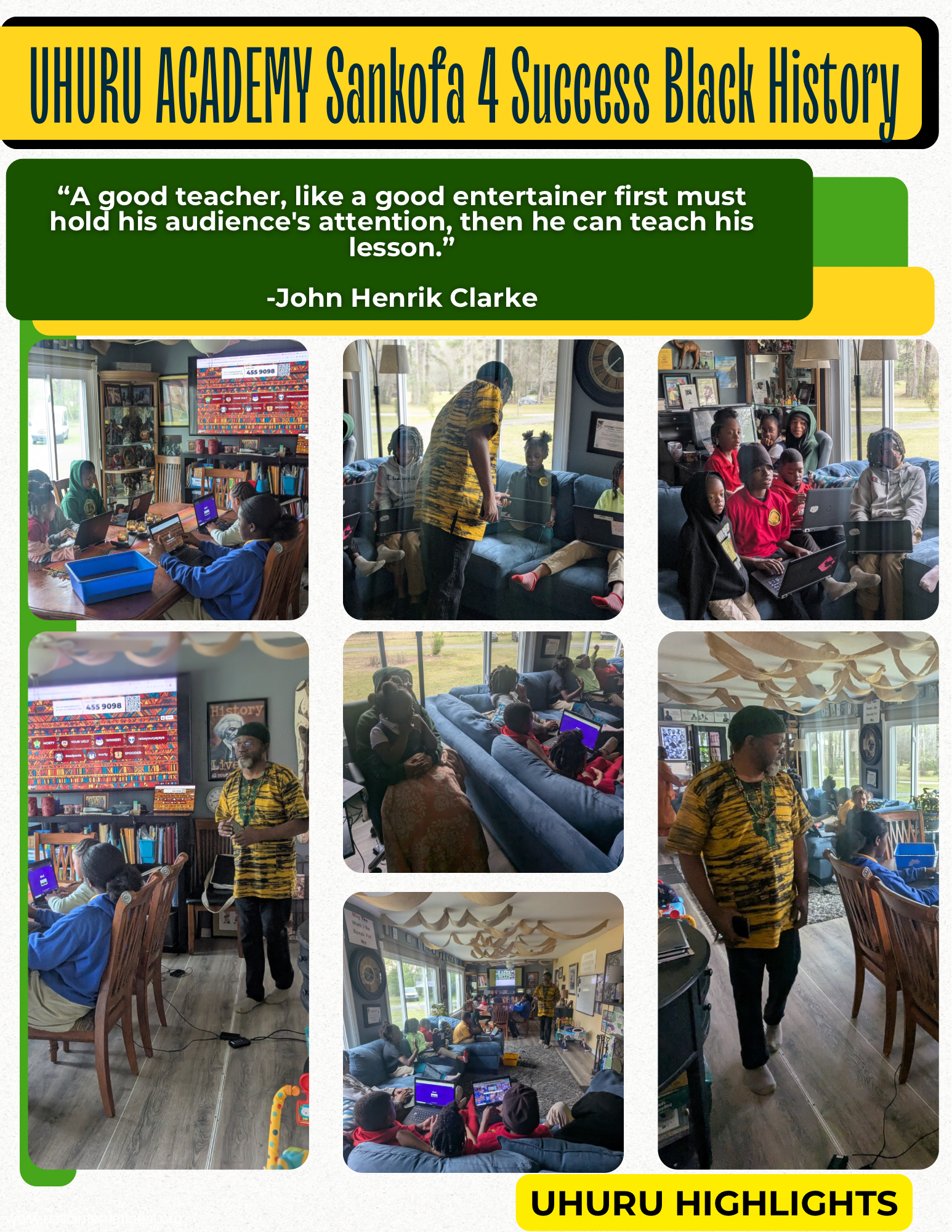 THE SCRIBES OF UHURU Issue #8 - UHURU Highlights.png