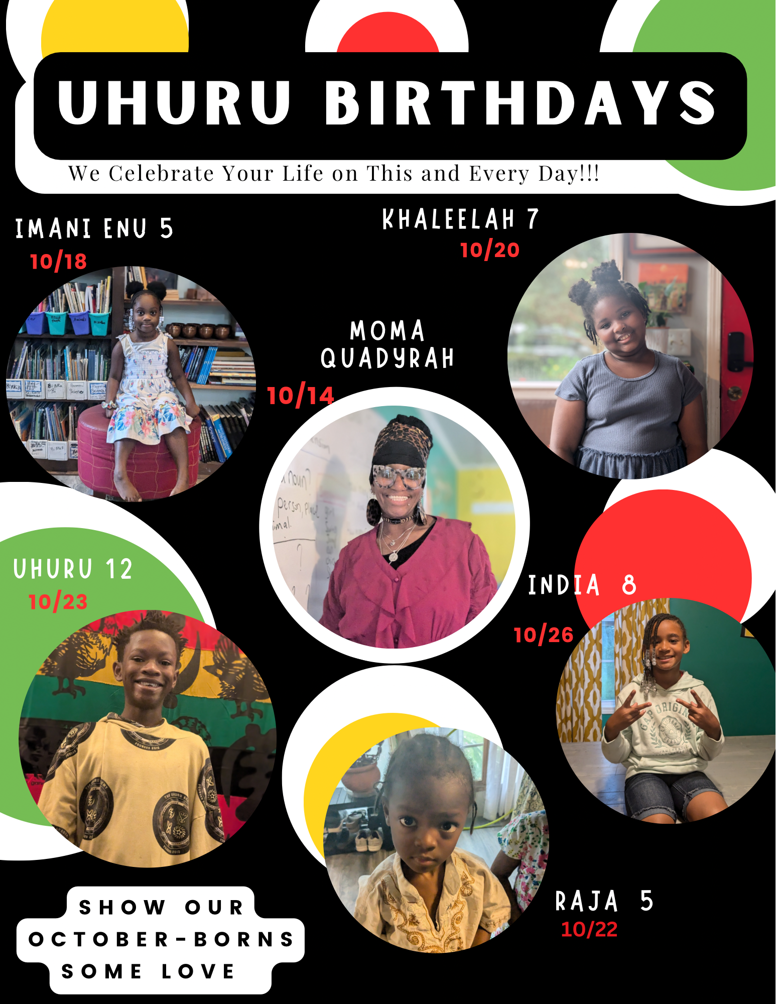 THE SCRIBES OF UHURU Issue #2 - October birthdays!.png