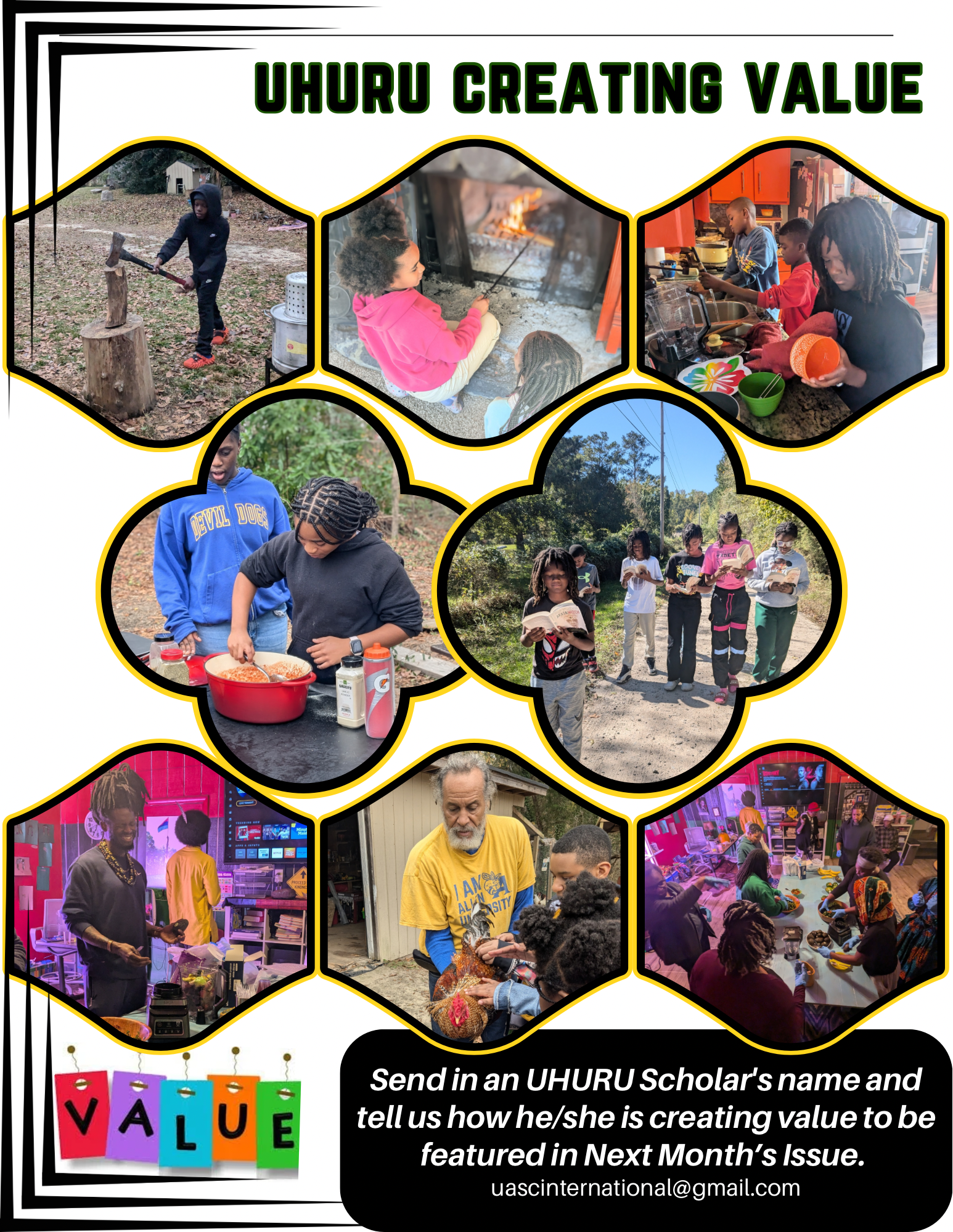 THE SCRIBES OF UHURU Issue #5 - UHURU Creating Value.png