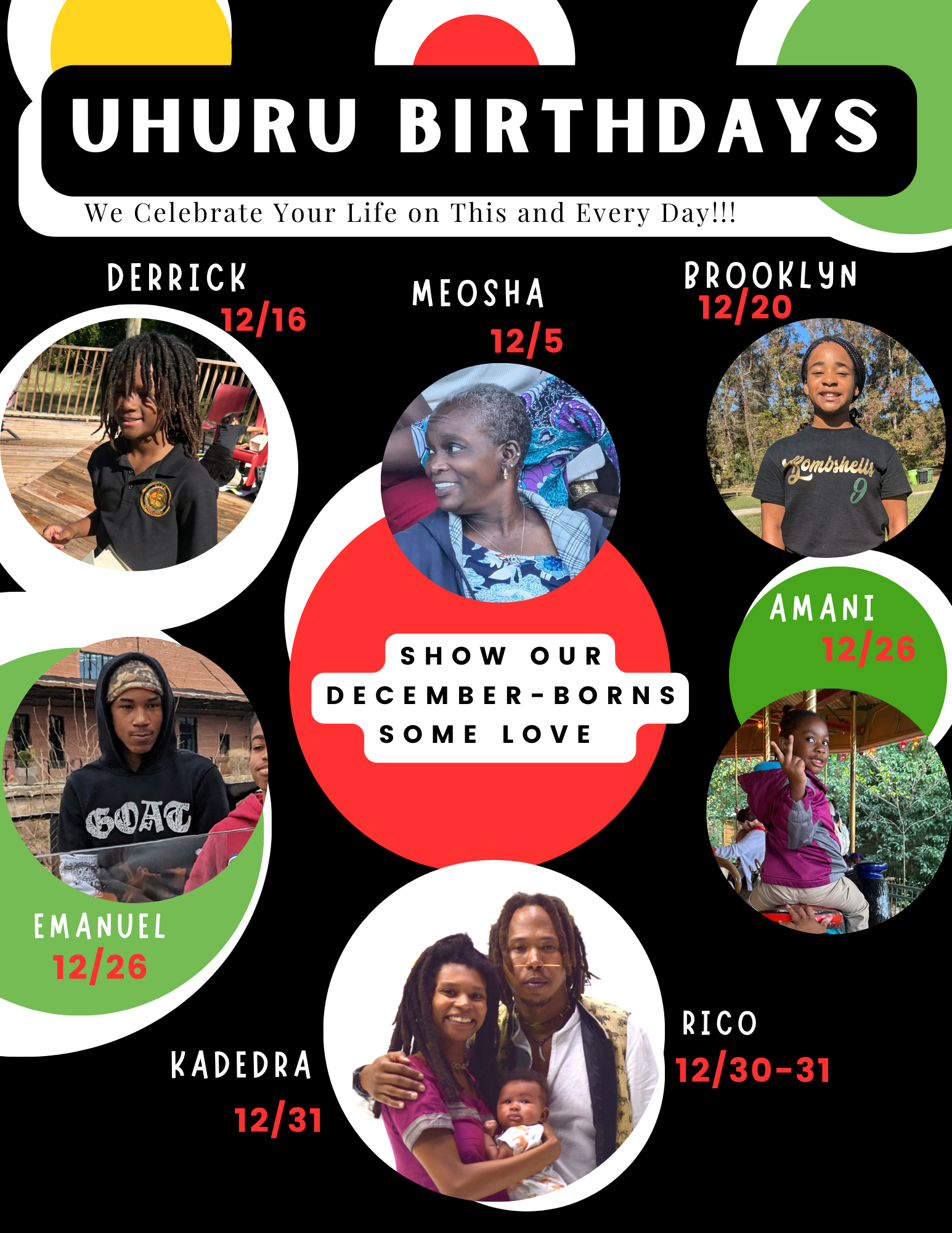 THE SCRIBES OF UHURU Issue #4.zip - December Birthdays!.png