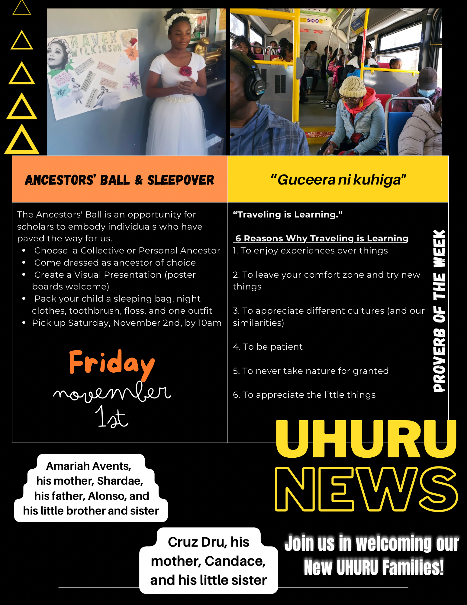 THE SCRIBES OF UHURU Issue #2 - UHURU NEWS!.png