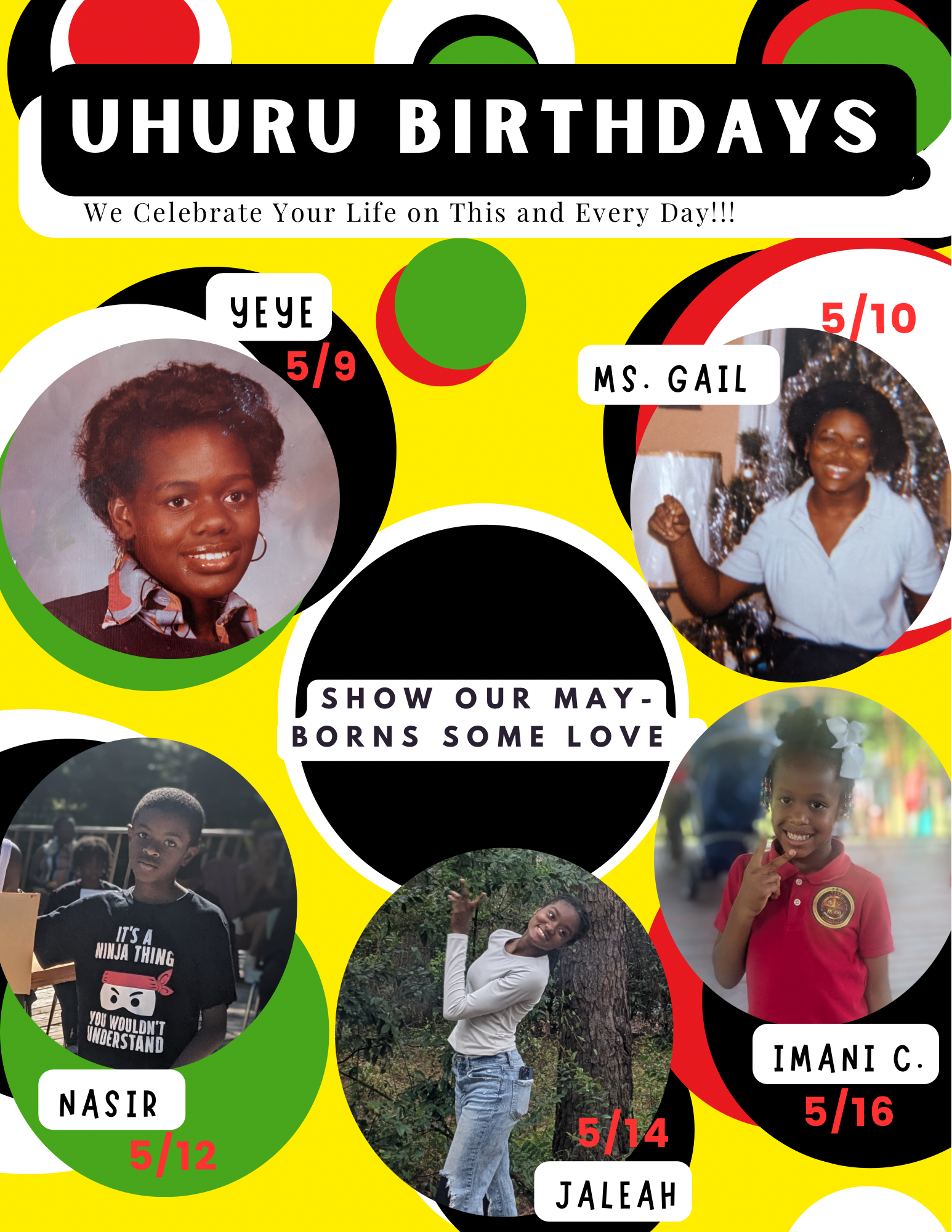 NEW THE SCRIBES OF UHURU Issue #9 - APRIL Birthdays!.png