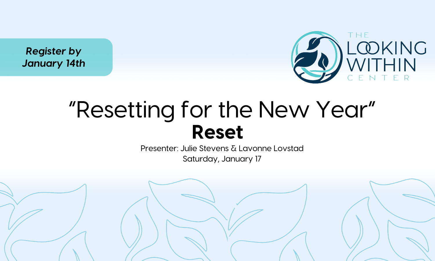 Resetting for the New Year