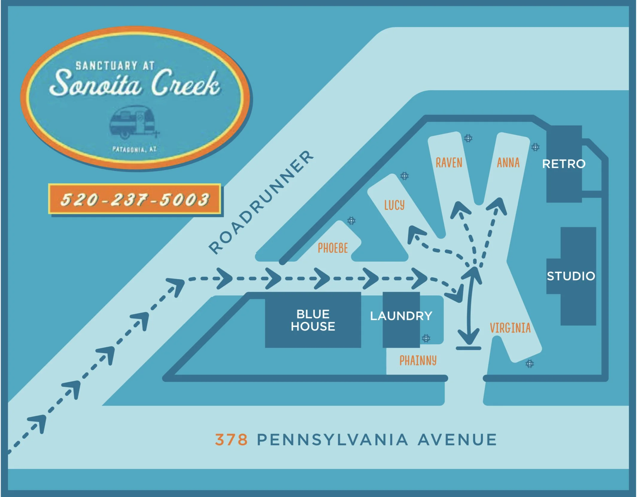 Maps — Sanctuary at Sonoita Creek Campground Patagonia, AZ