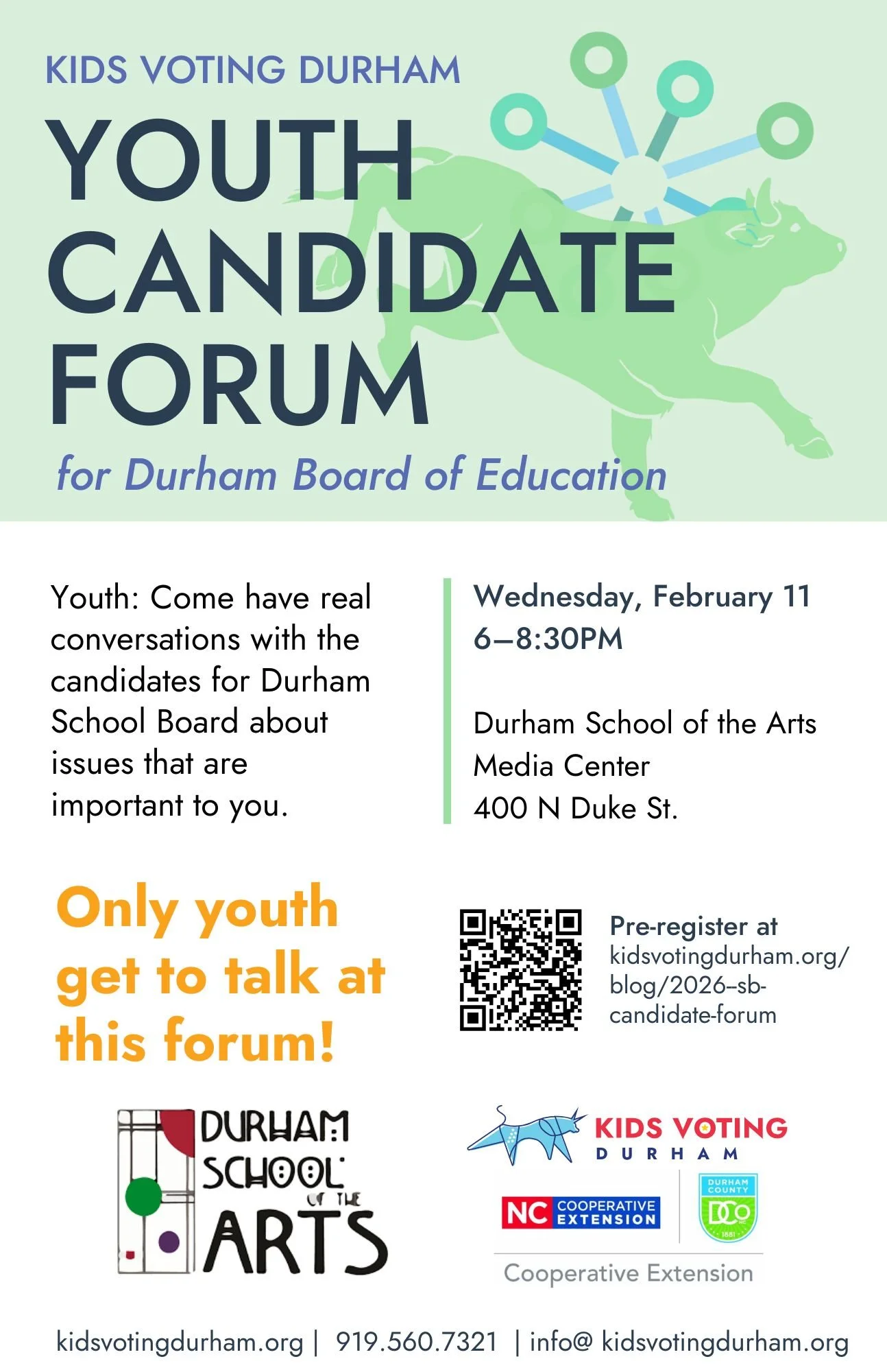 2026 Youth School Board Candidate Forum 