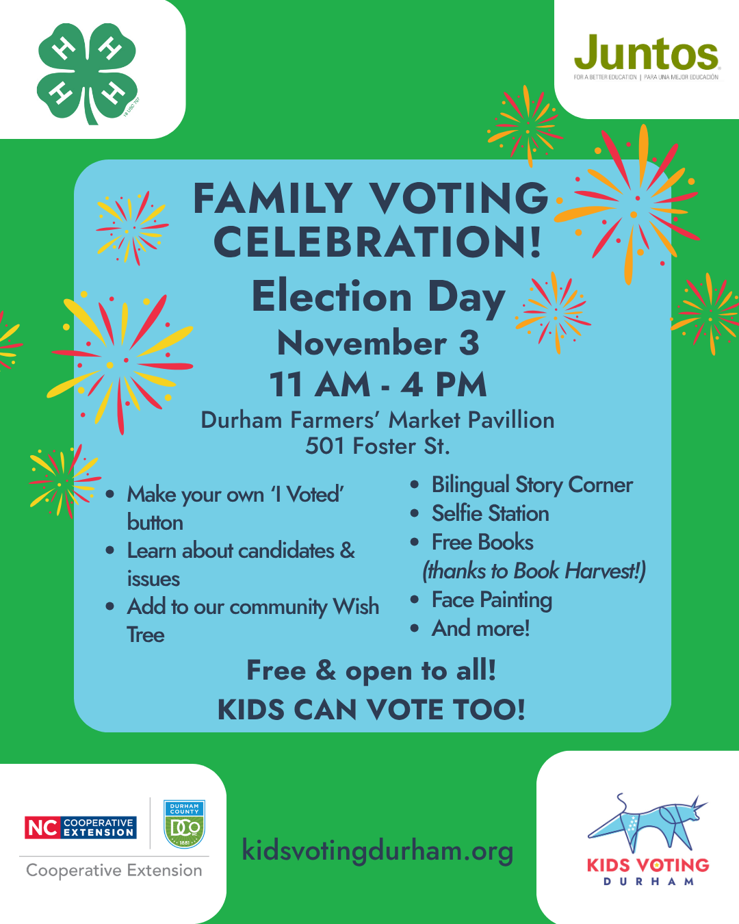 Family Voting Celebration 2026