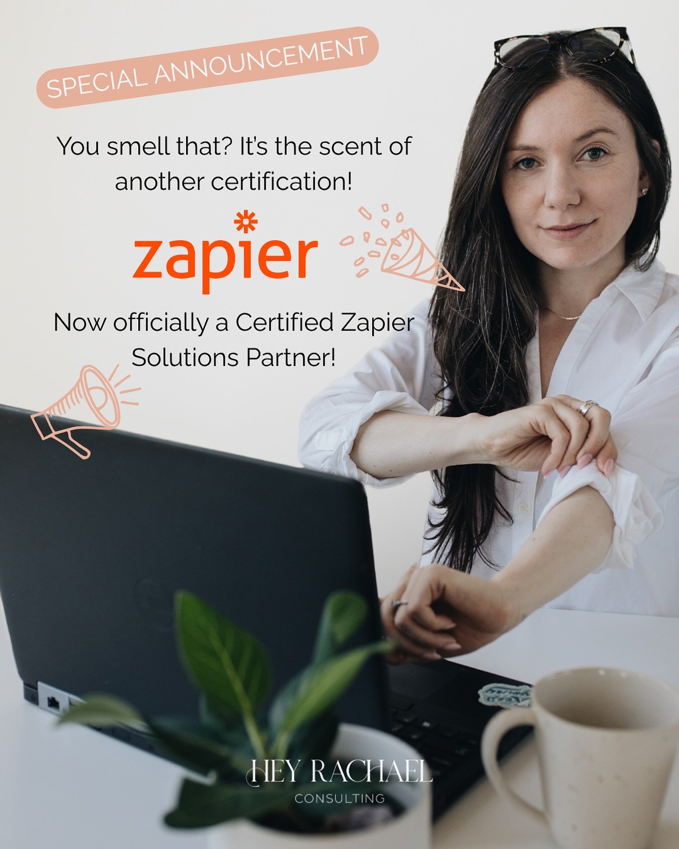 At Hey Rachael, I&rsquo;m not messing around...when I call myself a Systems Expert, I mean it!
⠀⠀⠀⠀⠀⠀⠀⠀⠀
Proud to add this accolade to my list of certifications this season!👩🏻&zwj;💻

#Zapier #AutomationTools #WorkflowAutomation #BusinessEfficiency