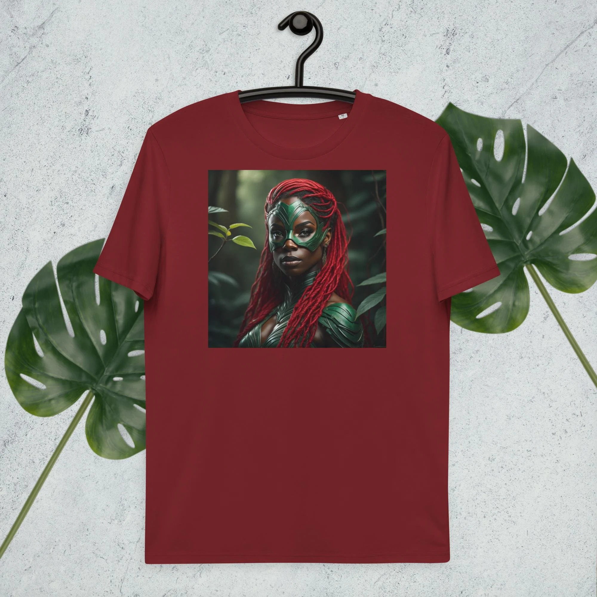 unisex-organic-cotton-t-shirt-burgundy-front-65600ab4e10c0.jpg