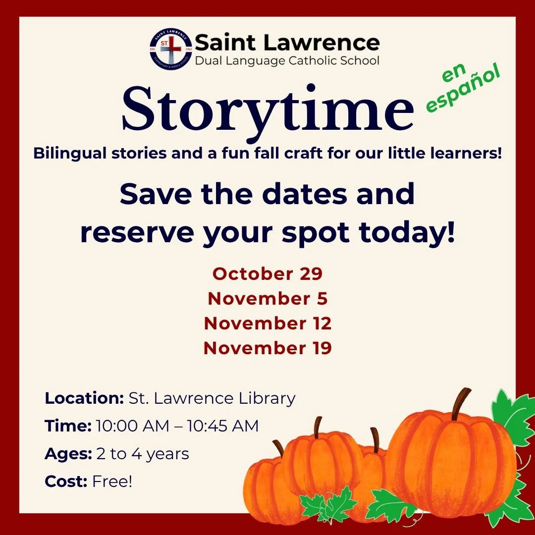 πβ¨ Storytime Wednesdays / ¡Storytime los miércoles!
Stories, songs, and art - all in English & Spanish! π¨ππΆ
A cozy space for our little learners (ages 2–4) and their families to connect, play, and explore bilingual learnin