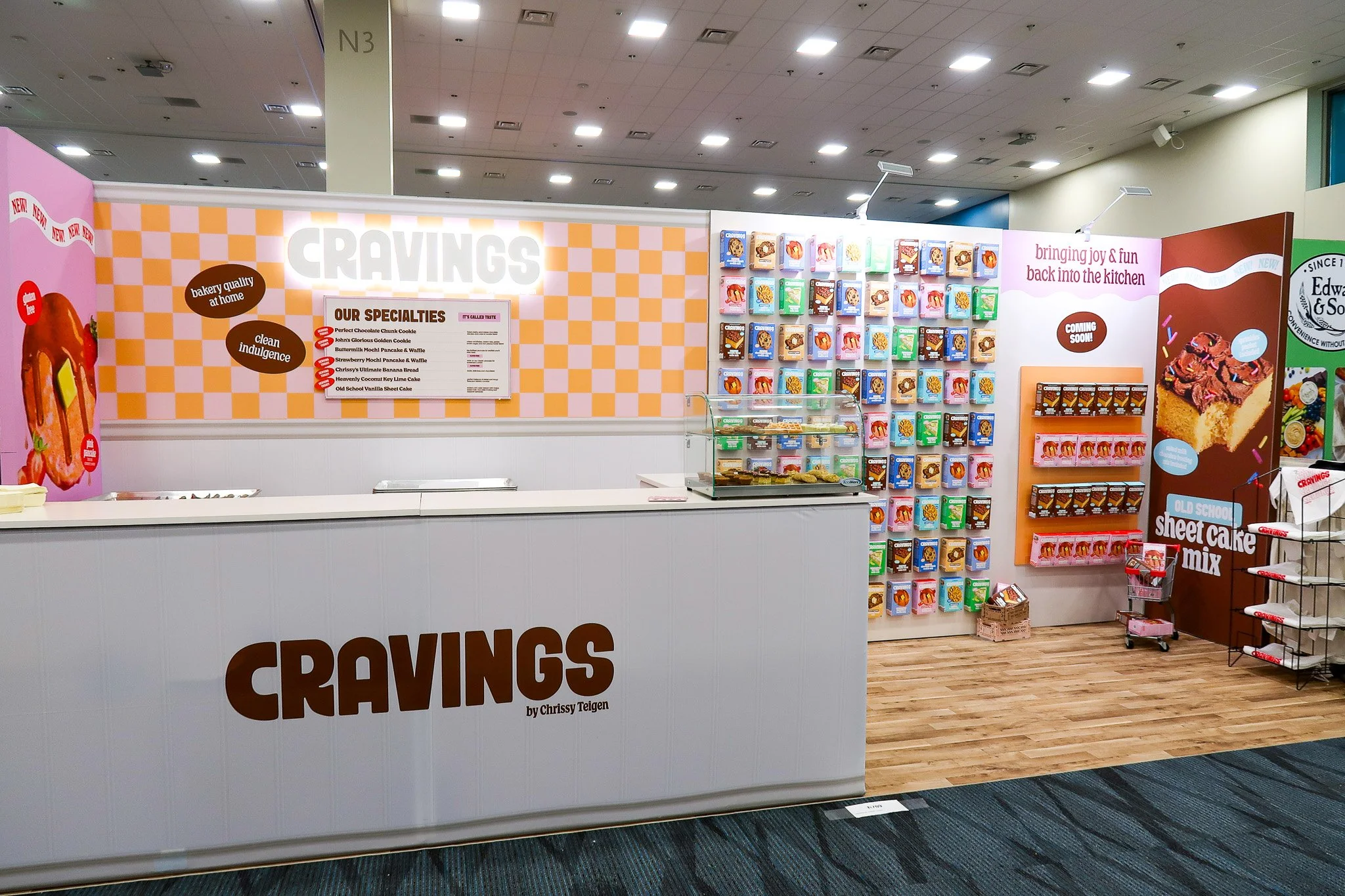 CRAVINGS BY CHRISSY TEIGEN - 10' × 20' Custom Inline Exhibit - 2025