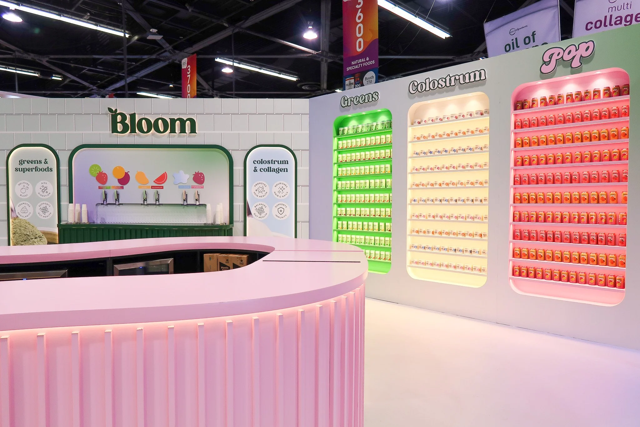 Bloom Nutrition - Custom Sampling - Expo West 2025