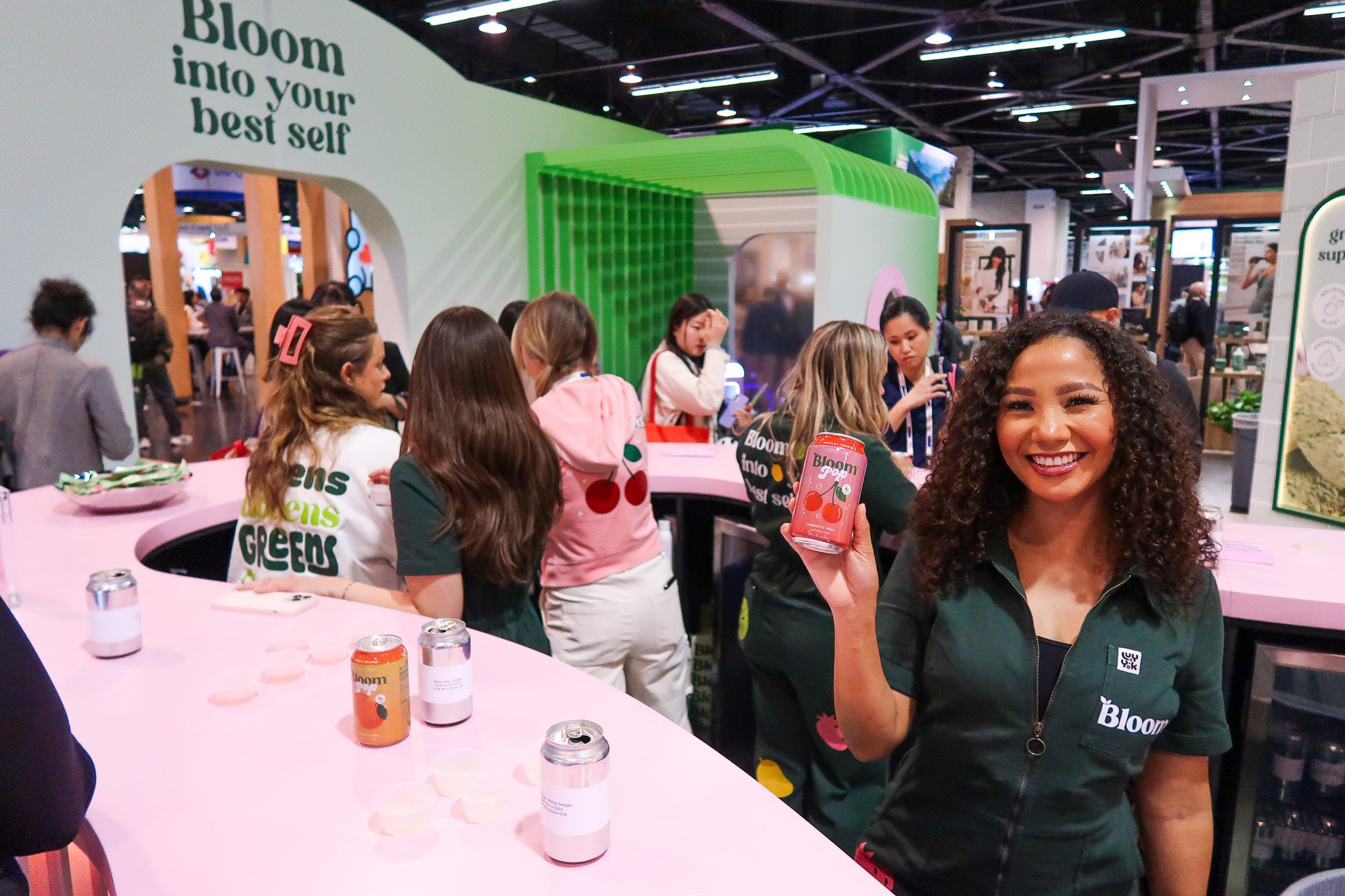 Bloom Nutrition - Custom Sampling - Expo West 2025