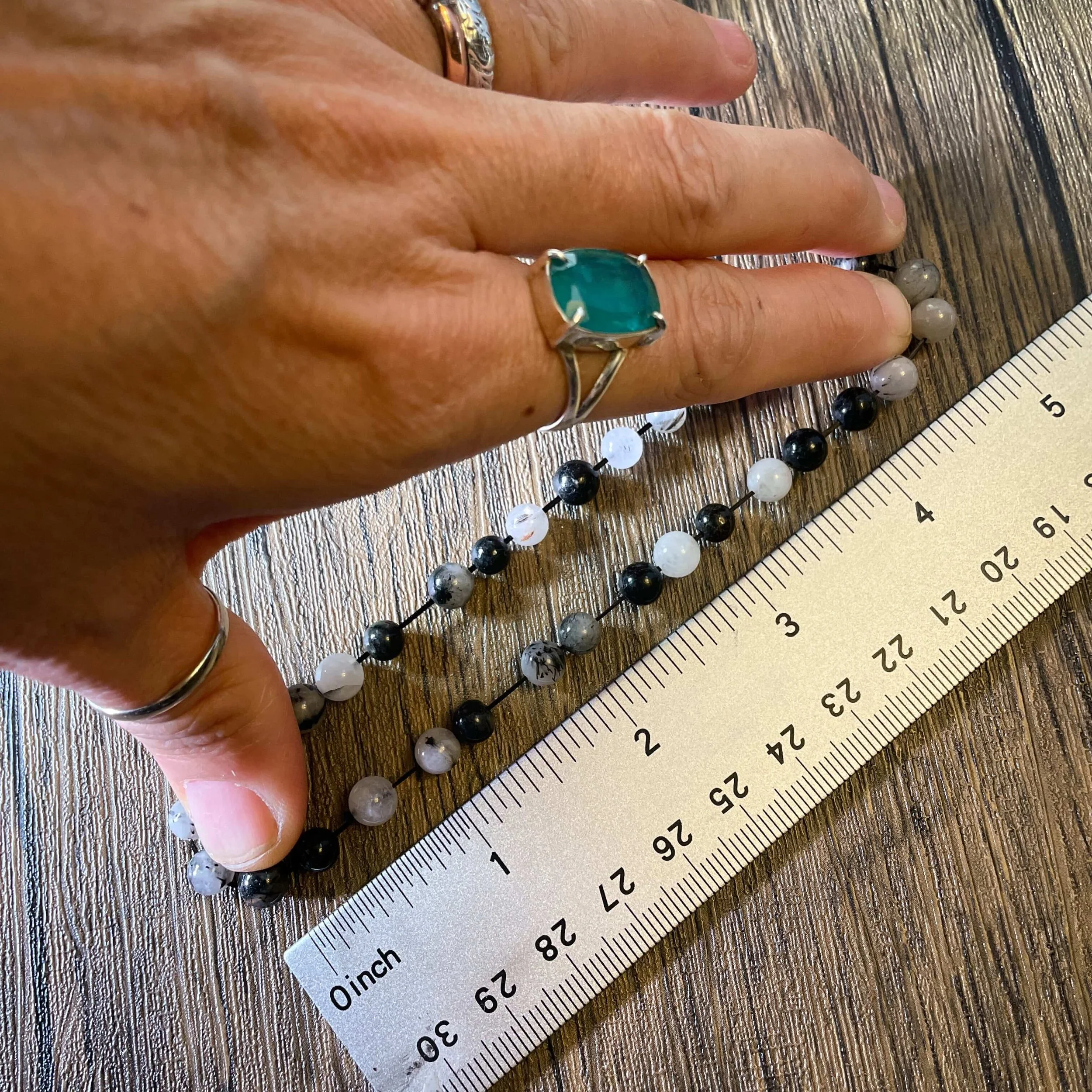 Tourmalinated Quartz Bead Bracelet 9(1).jpg
